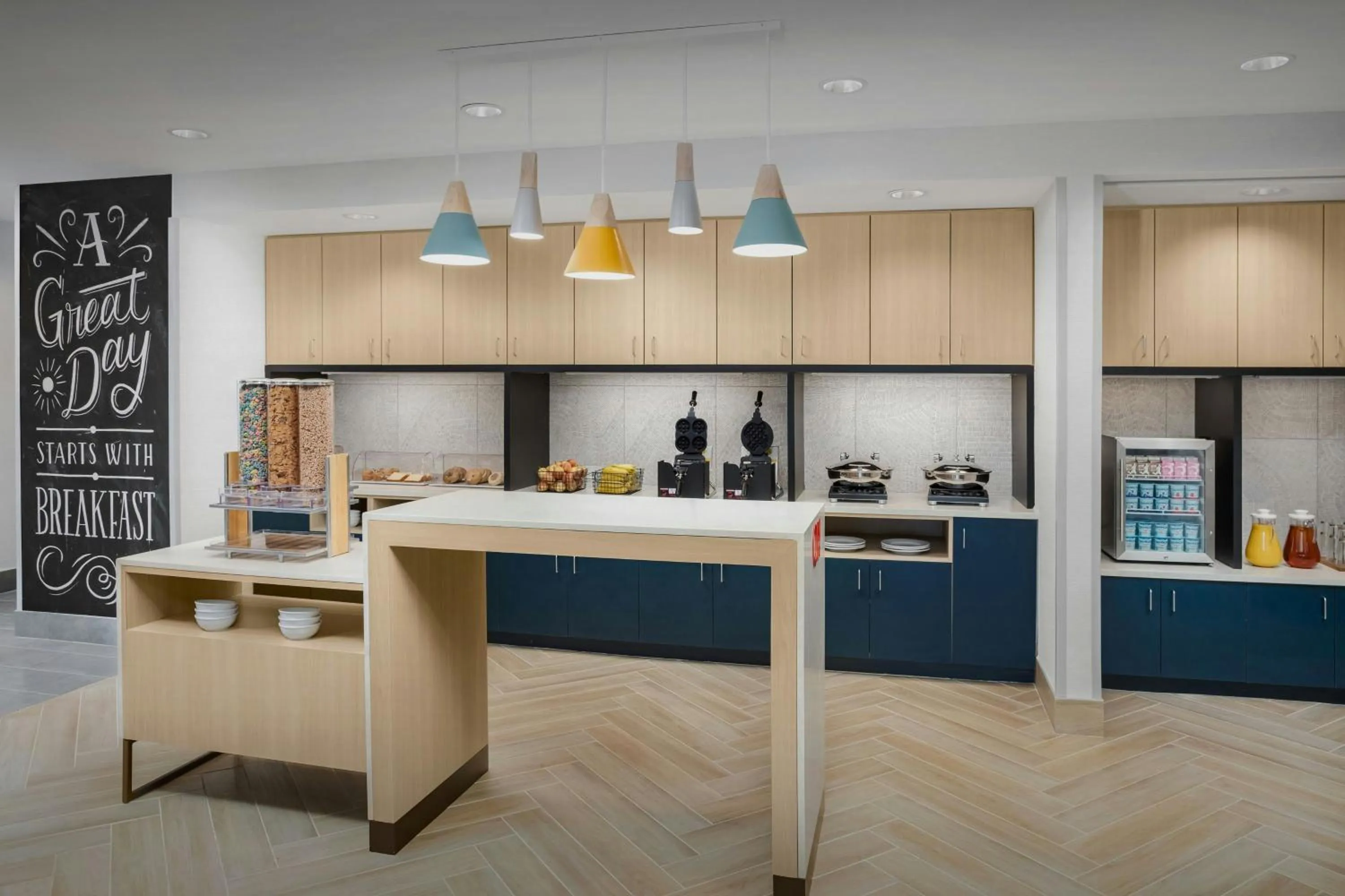 Breakfast in TownePlace Suites by Marriott Forney