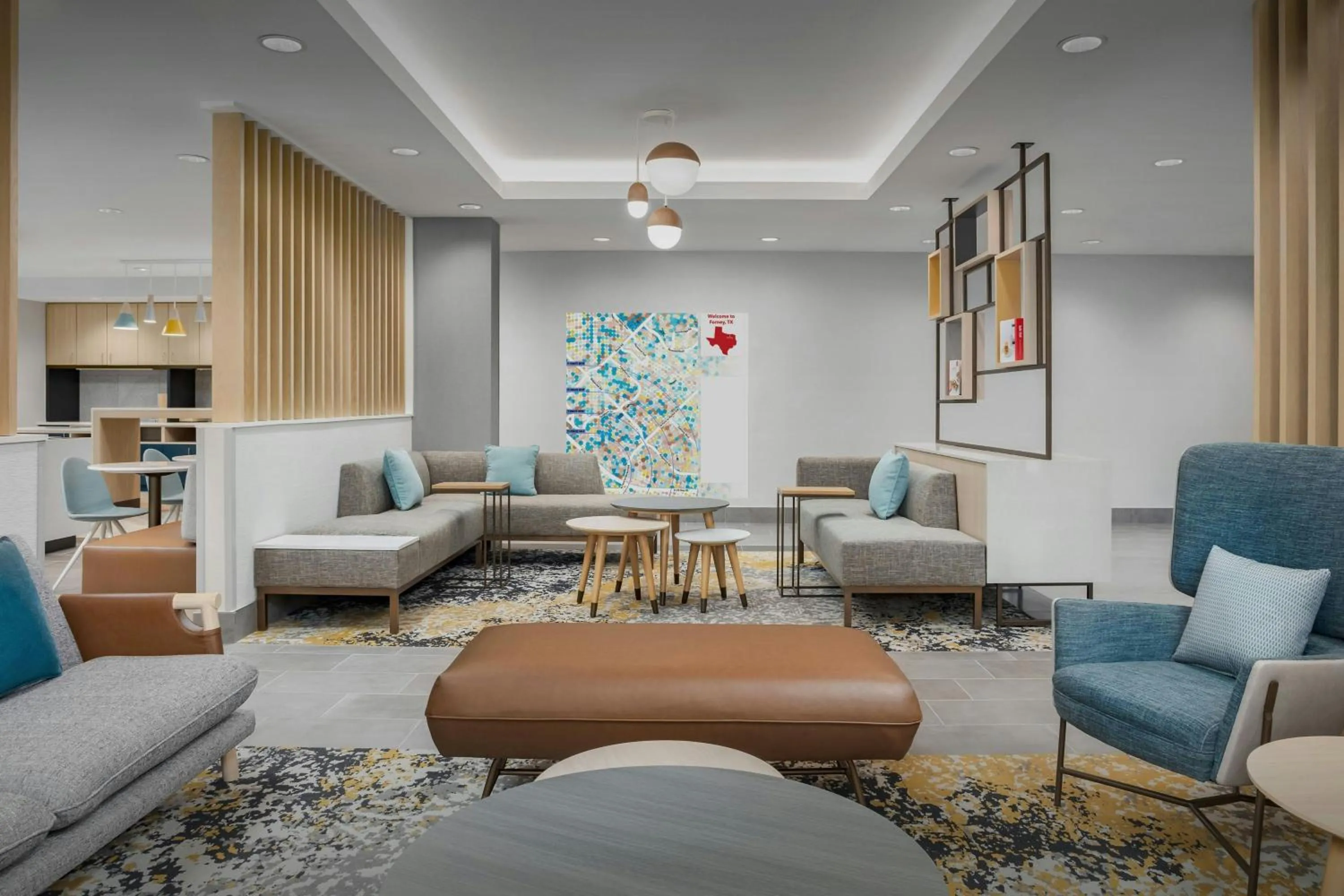 Lobby or reception in TownePlace Suites by Marriott Forney