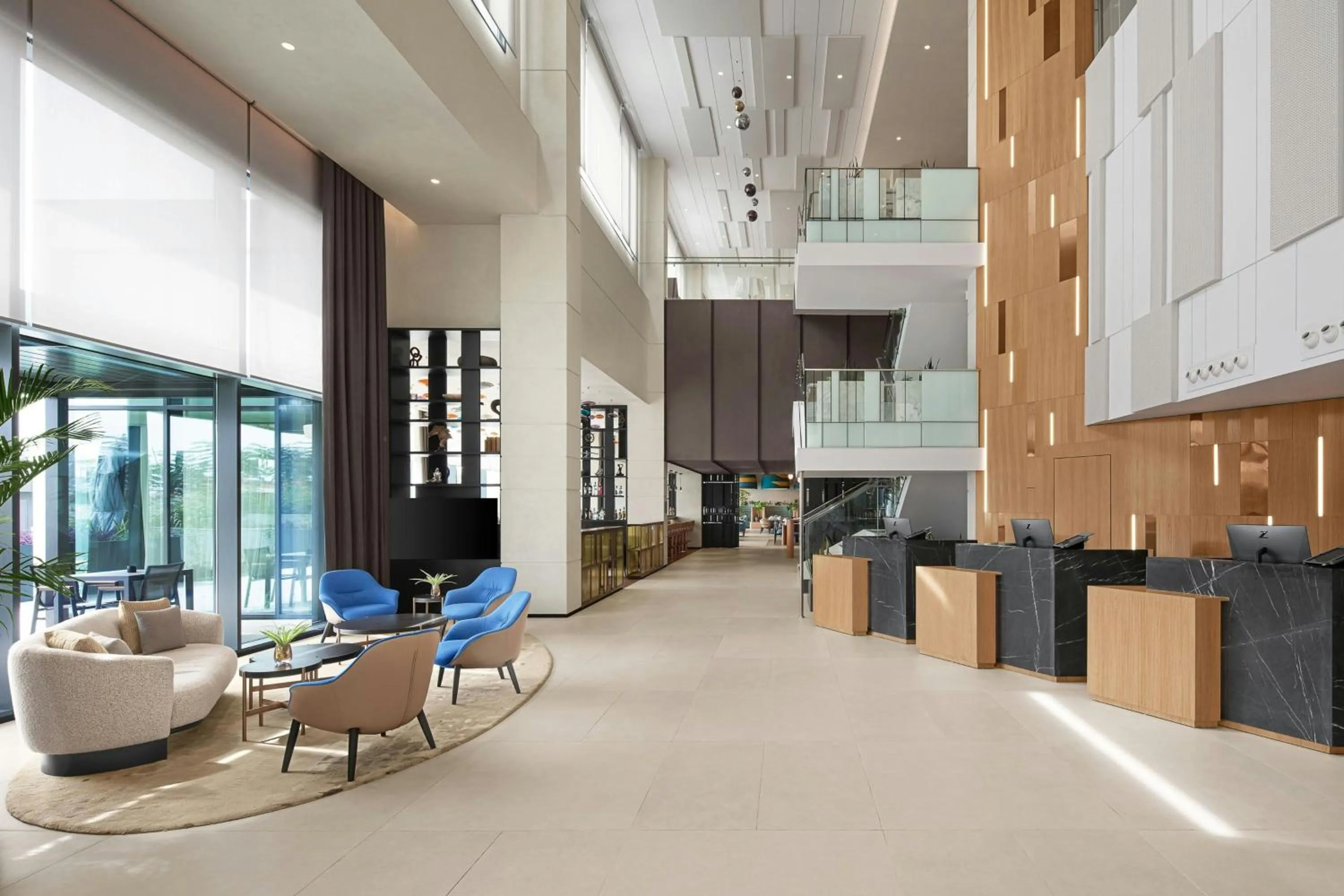 Lobby or reception in Courtyard by Marriott Dakar Diamniadio