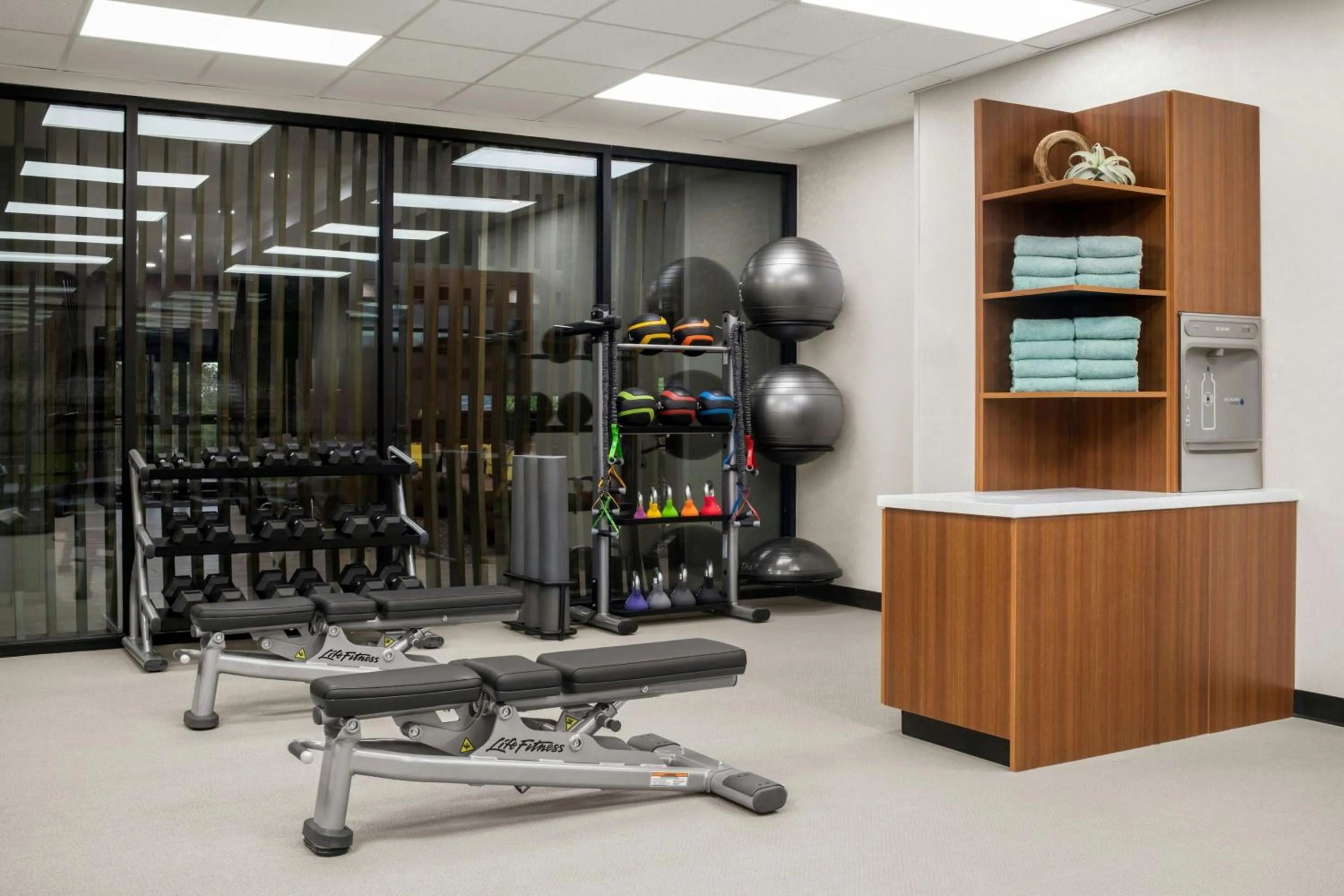 Fitness centre/facilities in SpringHill Suites by Marriott Kanab