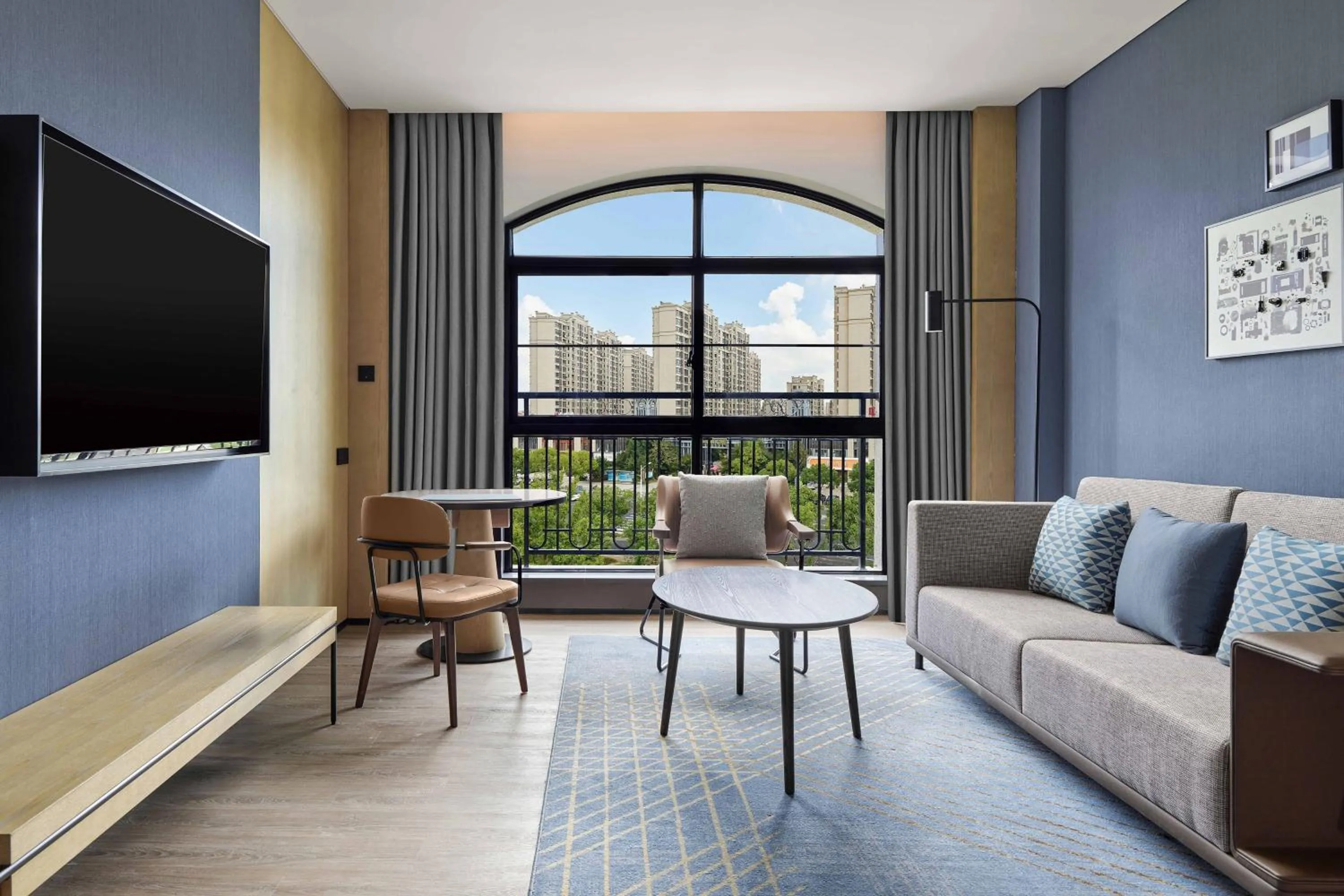 Lobby or reception in Four Points by Sheraton Huzhou, Nanxun