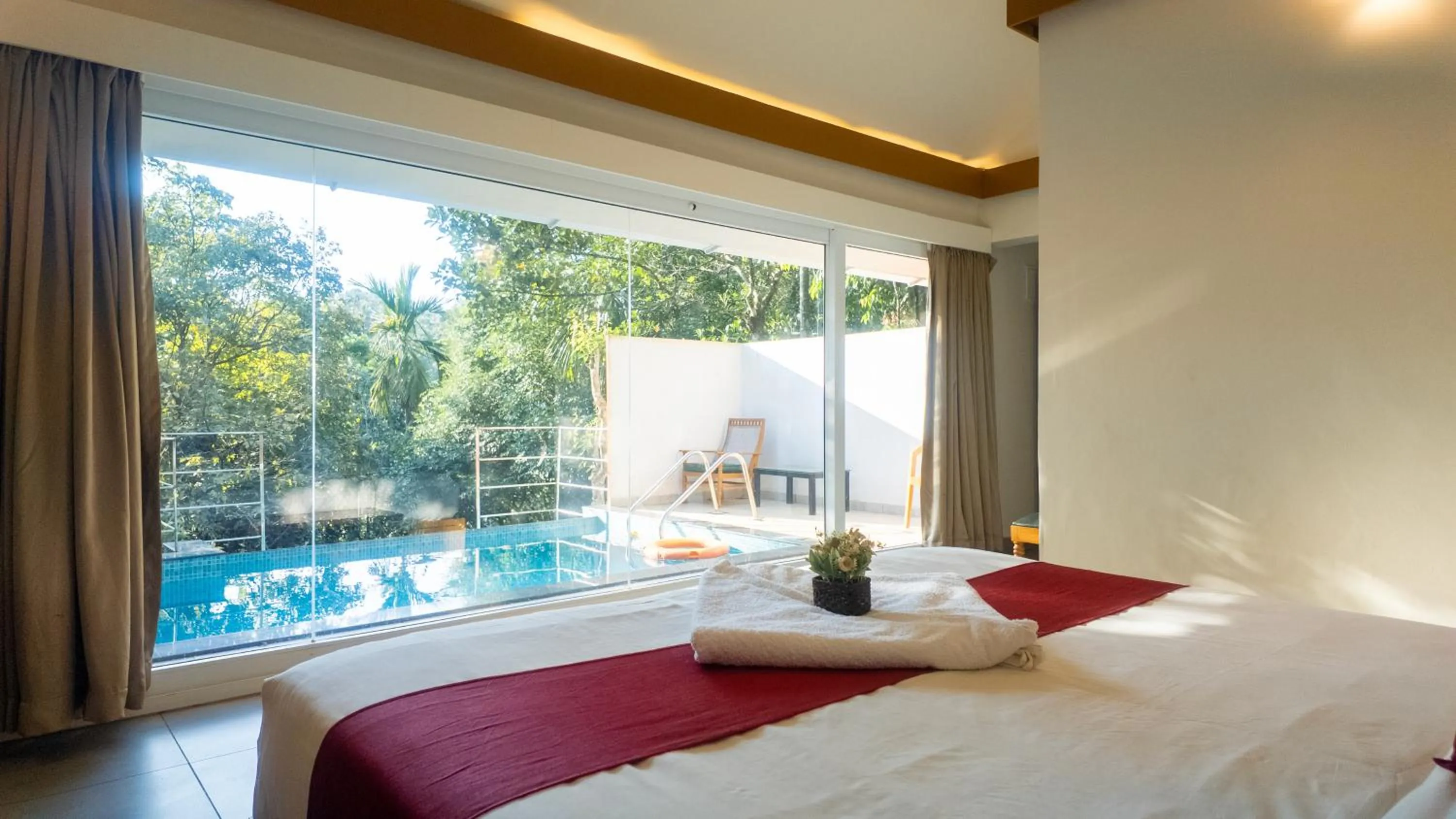 Photo of the whole room, Bed in Wayanad Ranches Resorts