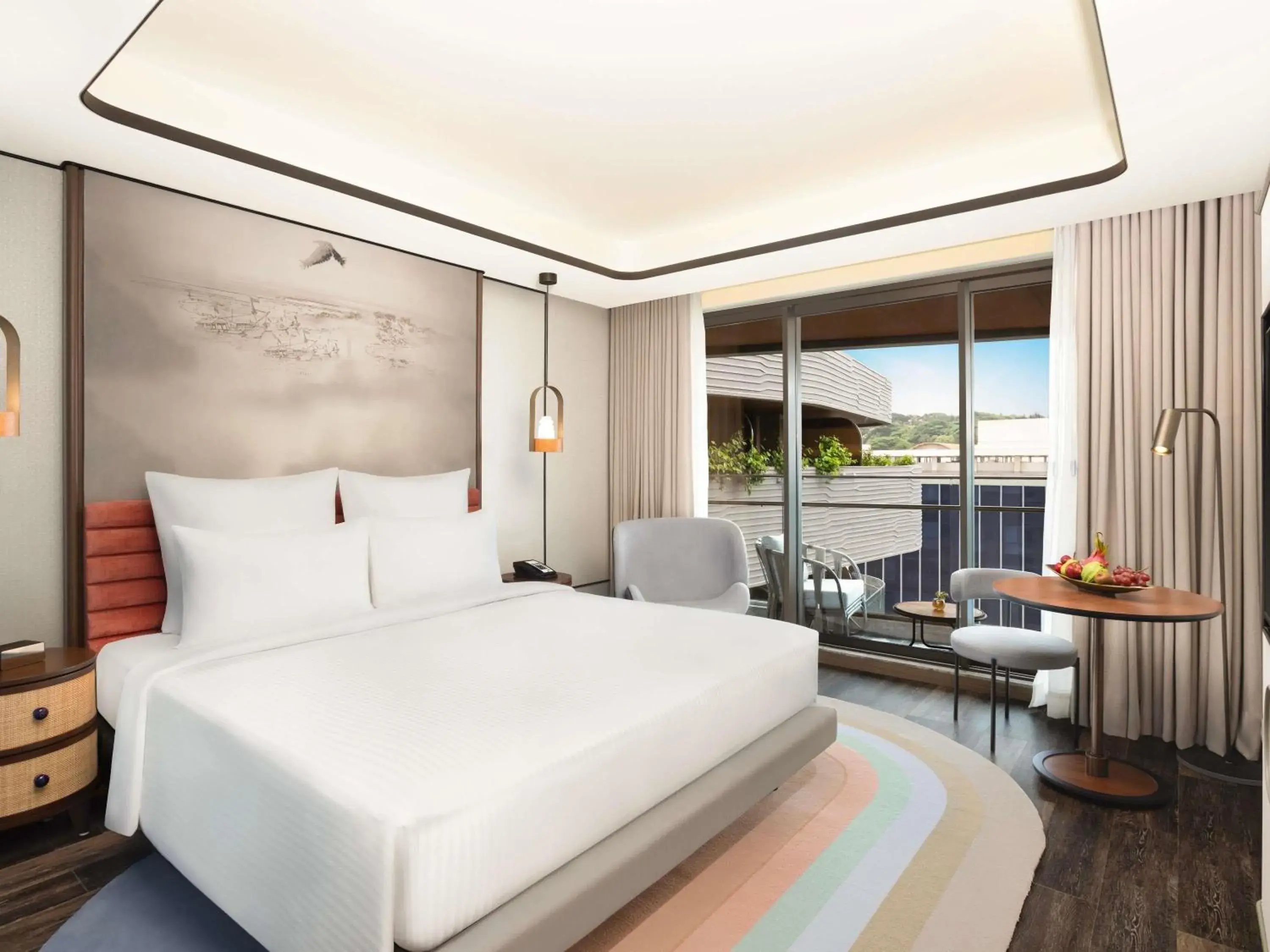 Superior Double Room with Balcony - 2 pints of Beer & 20% off on SPA once per stay in Novotel Goa Panjim Superior Double Room with Balcony - 2 pints of Beer & 20% off on SPA once per stay in Novotel Goa Panjim