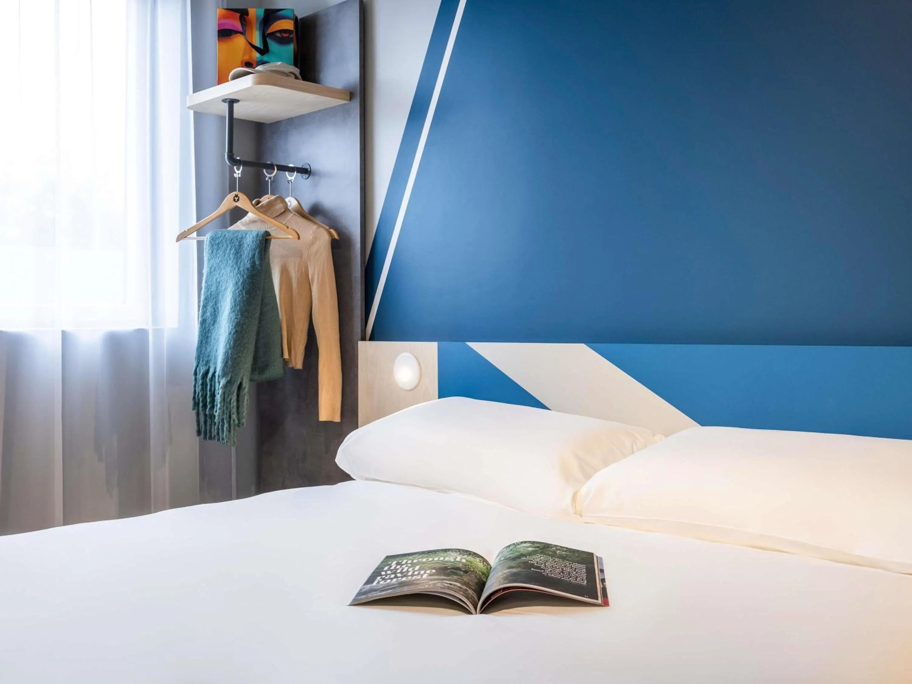 Bedroom, Bed in ibis budget Arlon Porte du Luxembourg