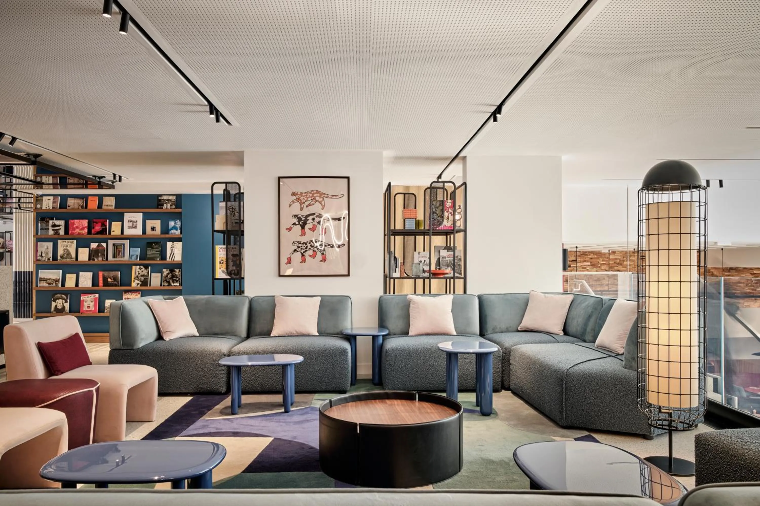 Library in TRIBE Paris Pantin