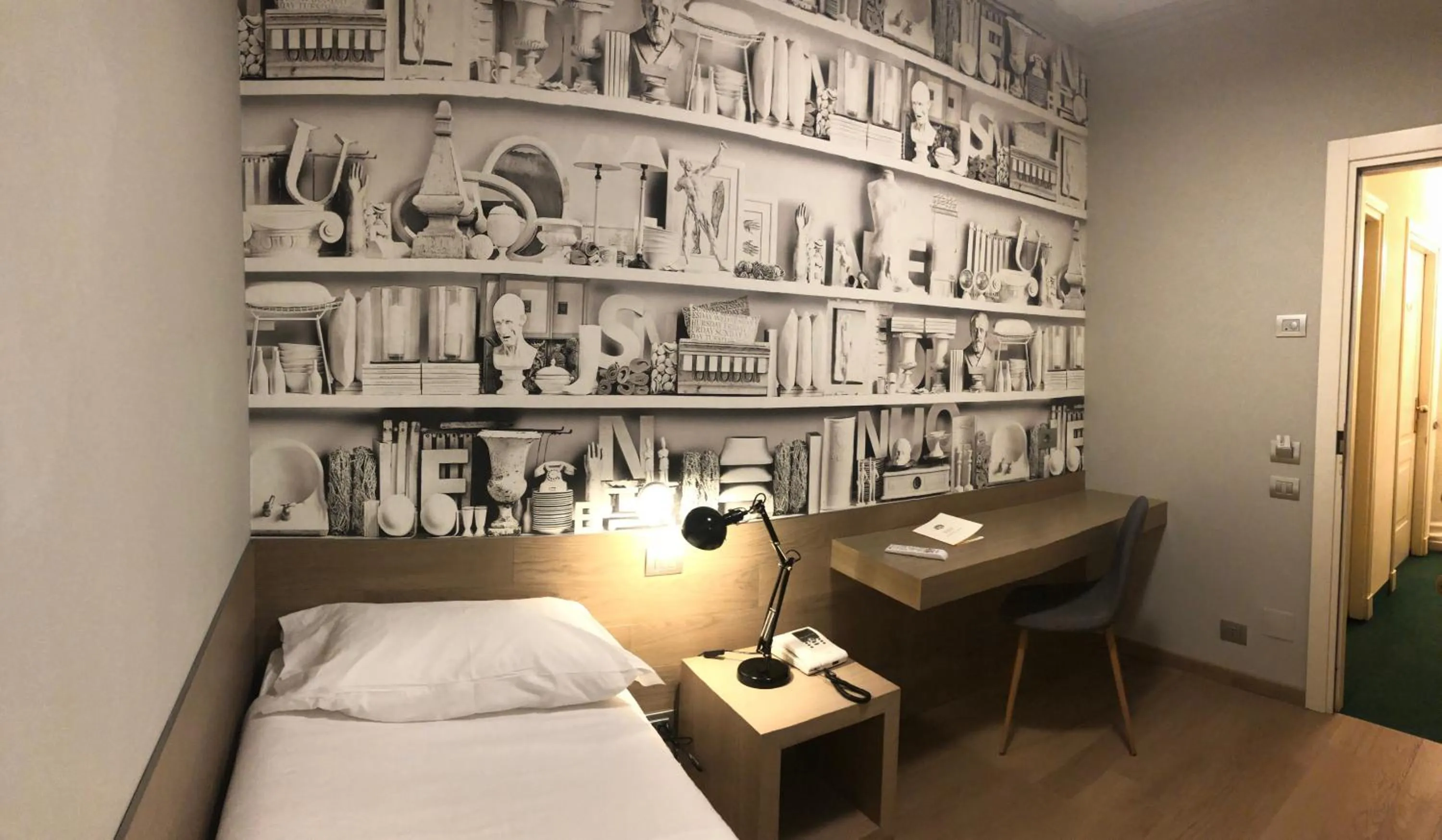 Bed in Albergo Tre Pozzi