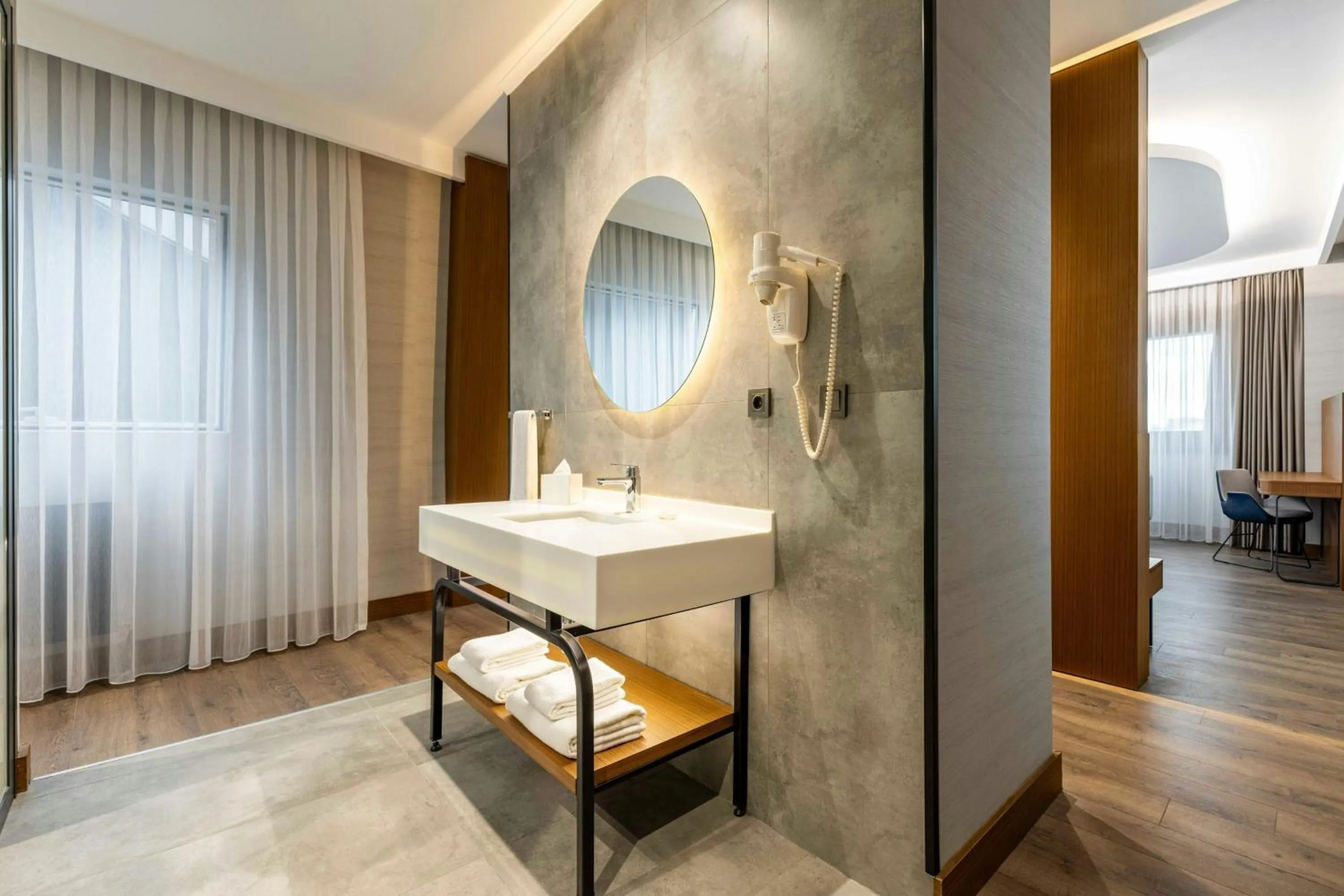 Bathroom in Four Points Flex by Sheraton Ankara Cukurambar