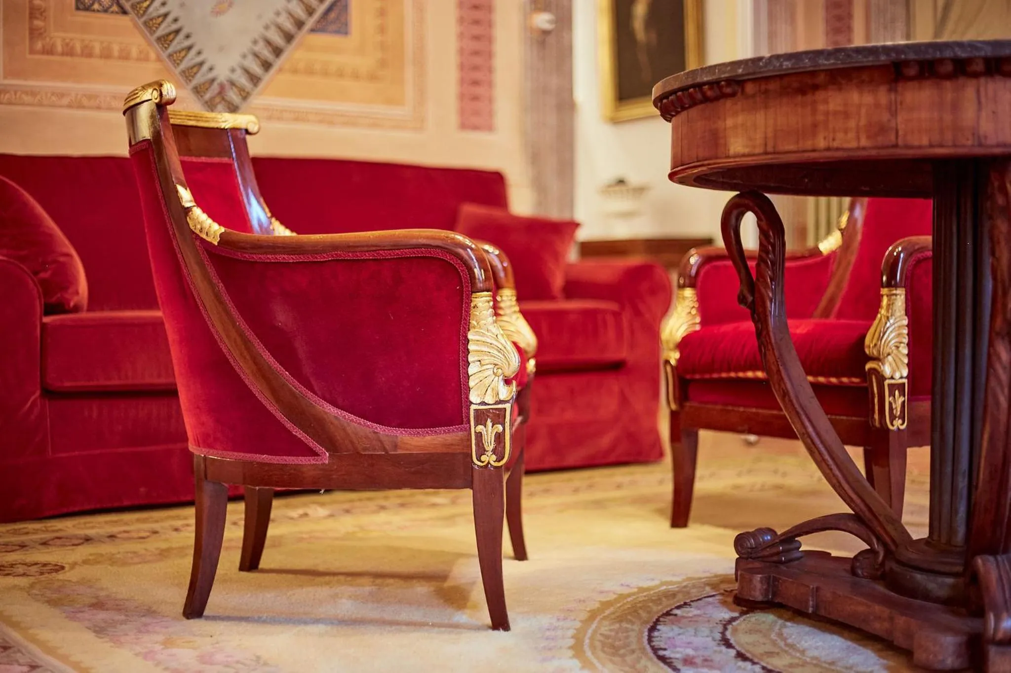 Living room in Palazzo Nobile di San Donato - Historic Experience