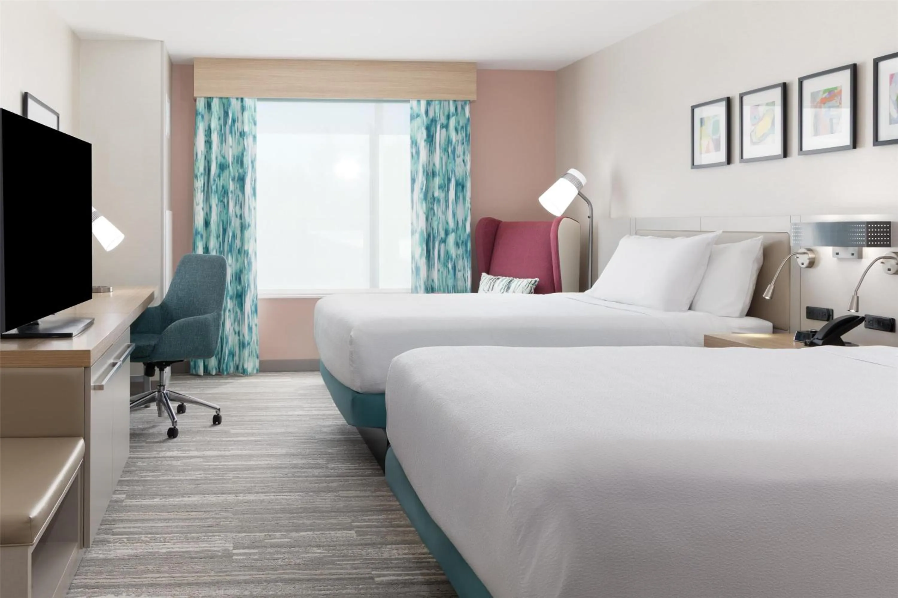 Bed in Hilton Garden Inn Walnut Creek