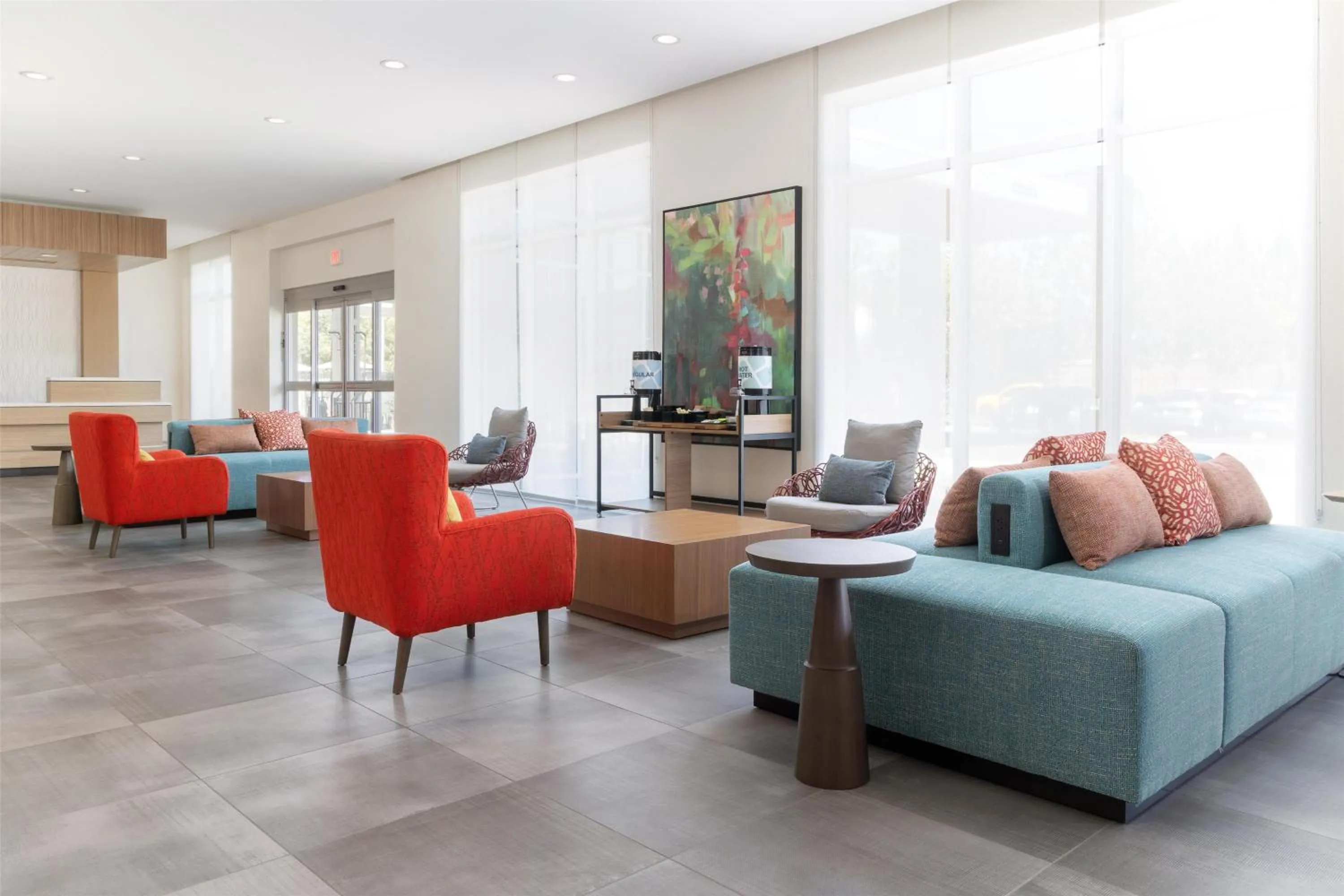 Lobby or reception in Hilton Garden Inn Walnut Creek