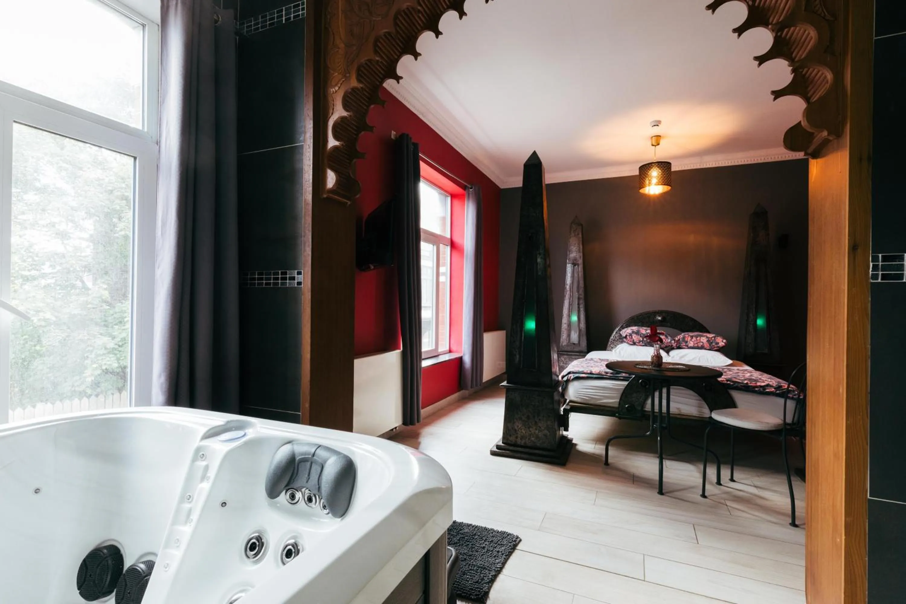 Bed in Hotel Riad Nour