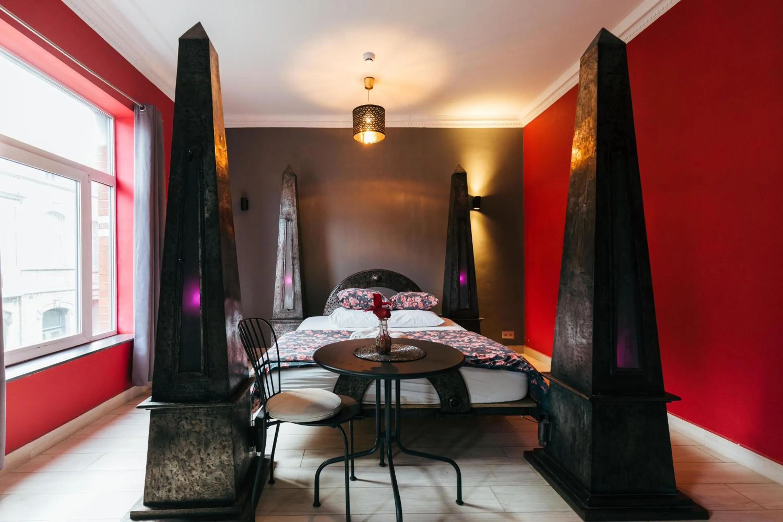 Bed in Hotel Riad Nour