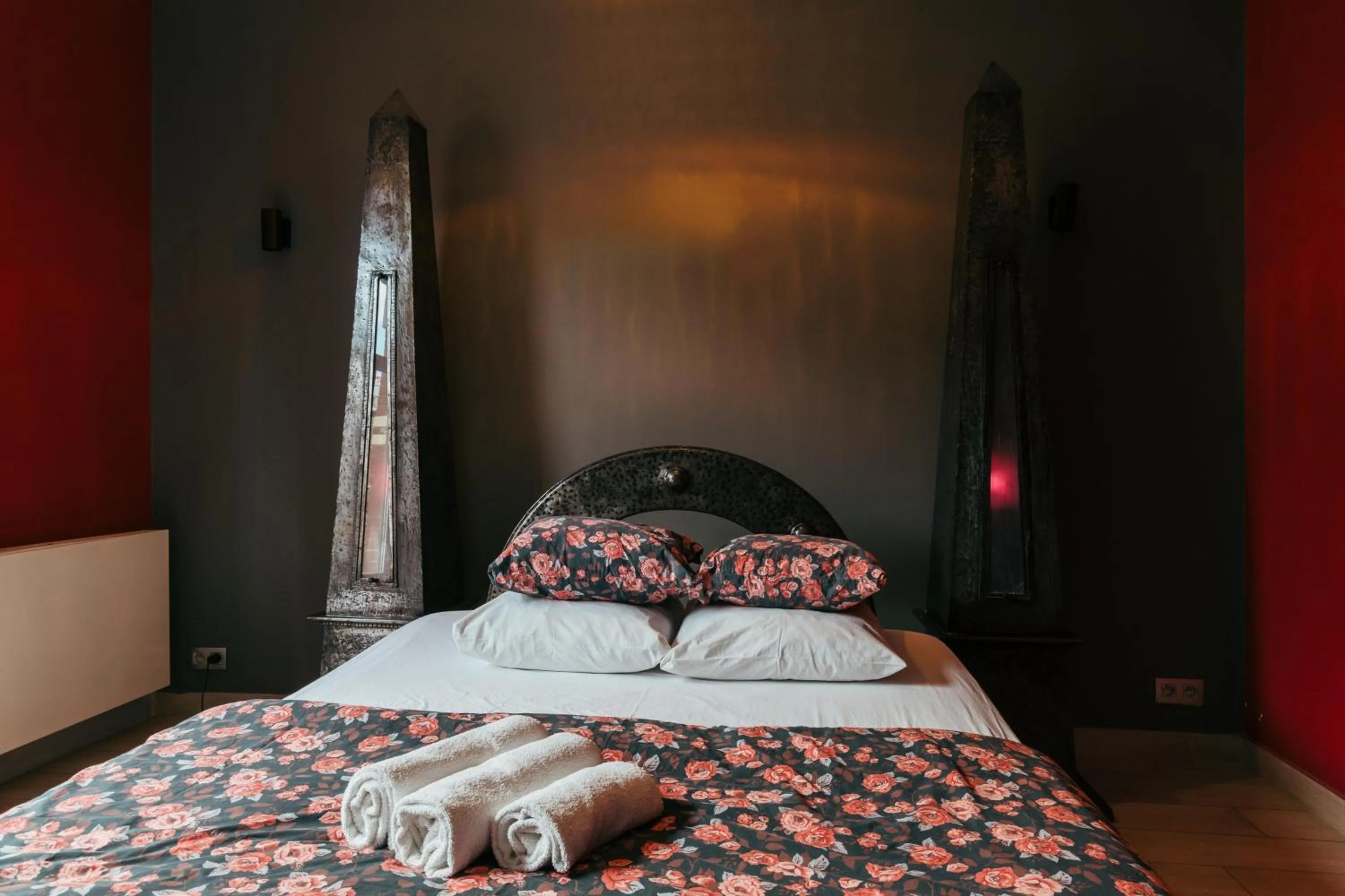 Bed in Hotel Riad Nour