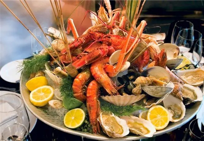 Food close-up in Hotel Touring