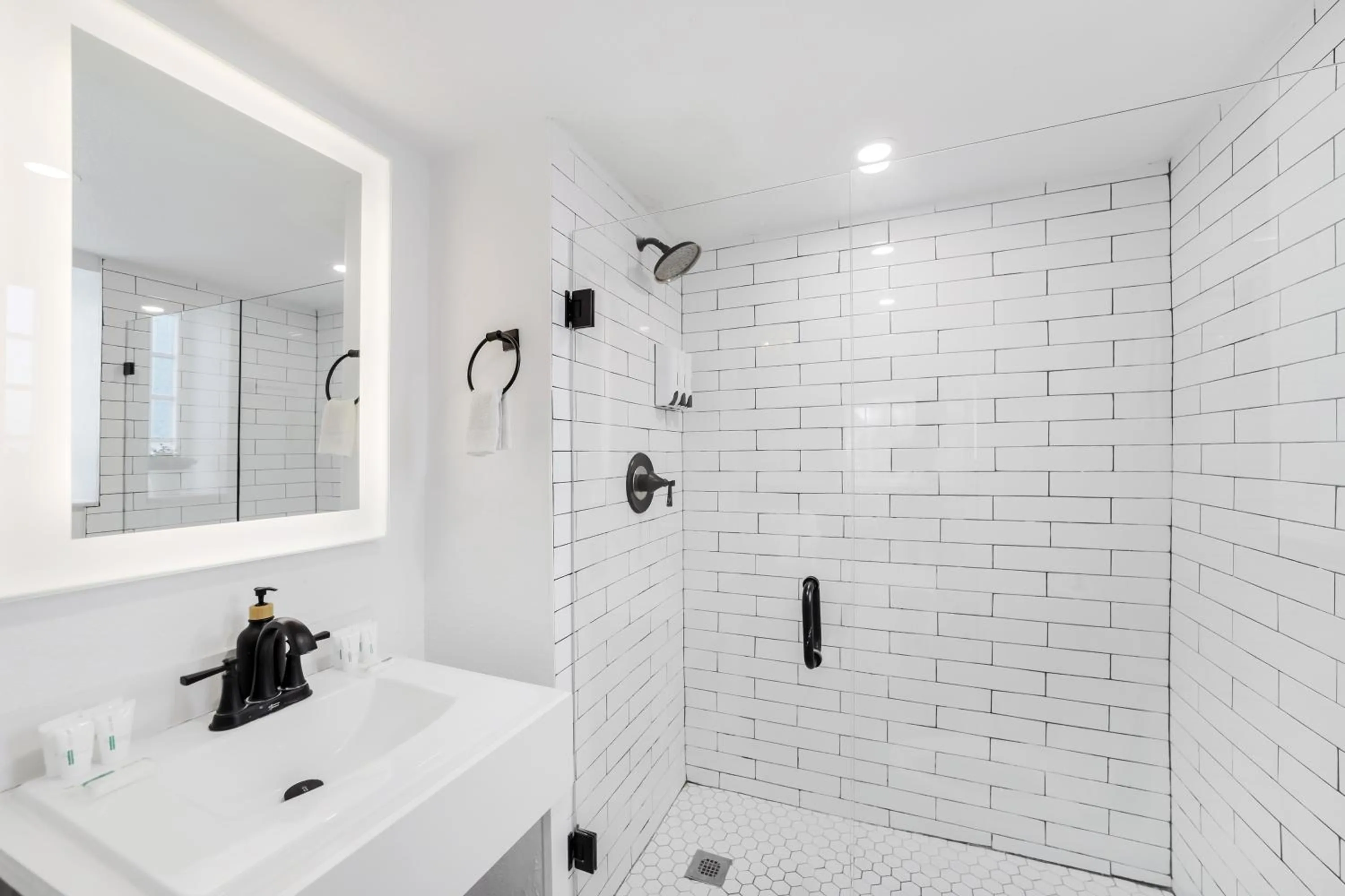 Shower in Ocean Spray Hotel