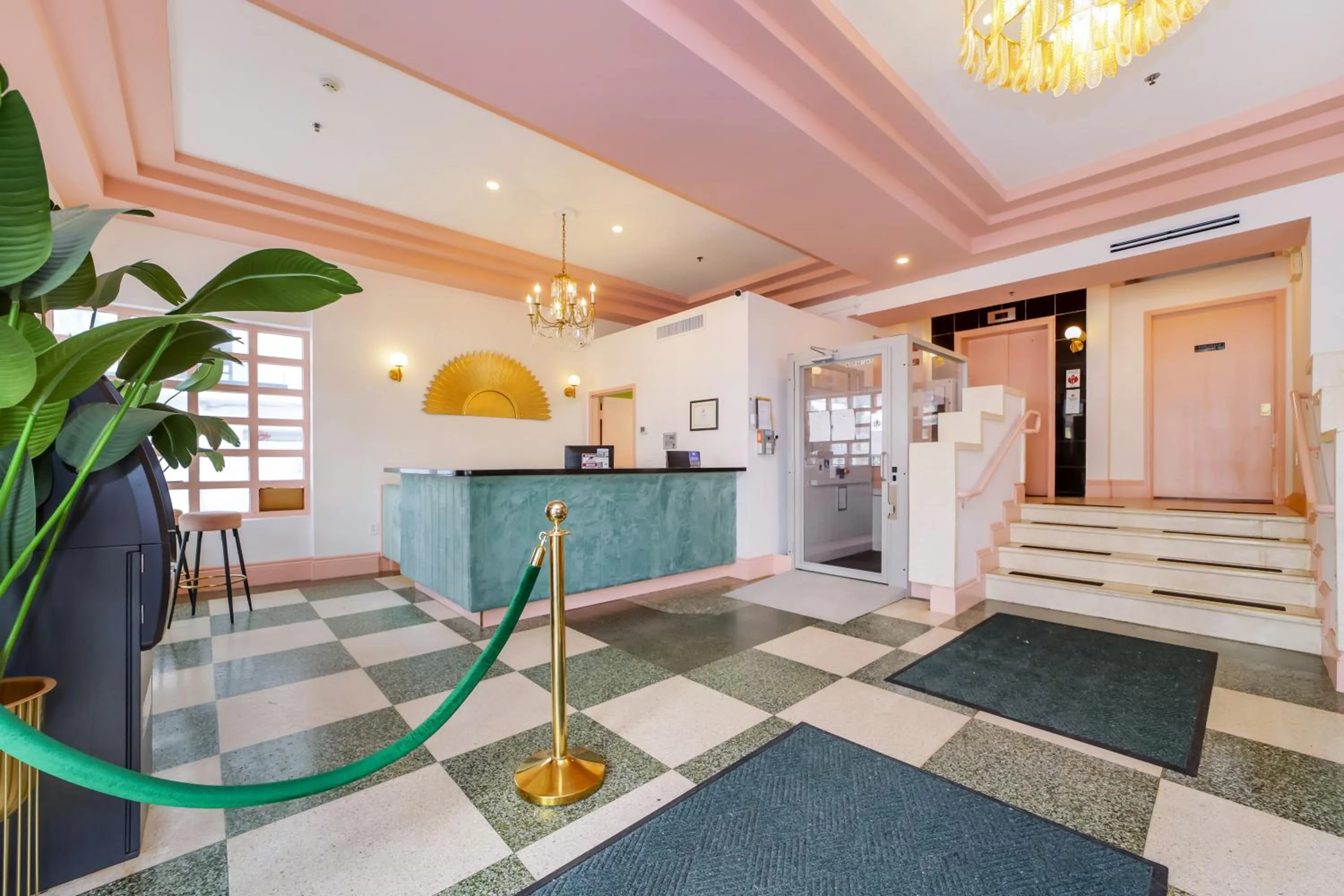 Lobby or reception in Ocean Spray Hotel