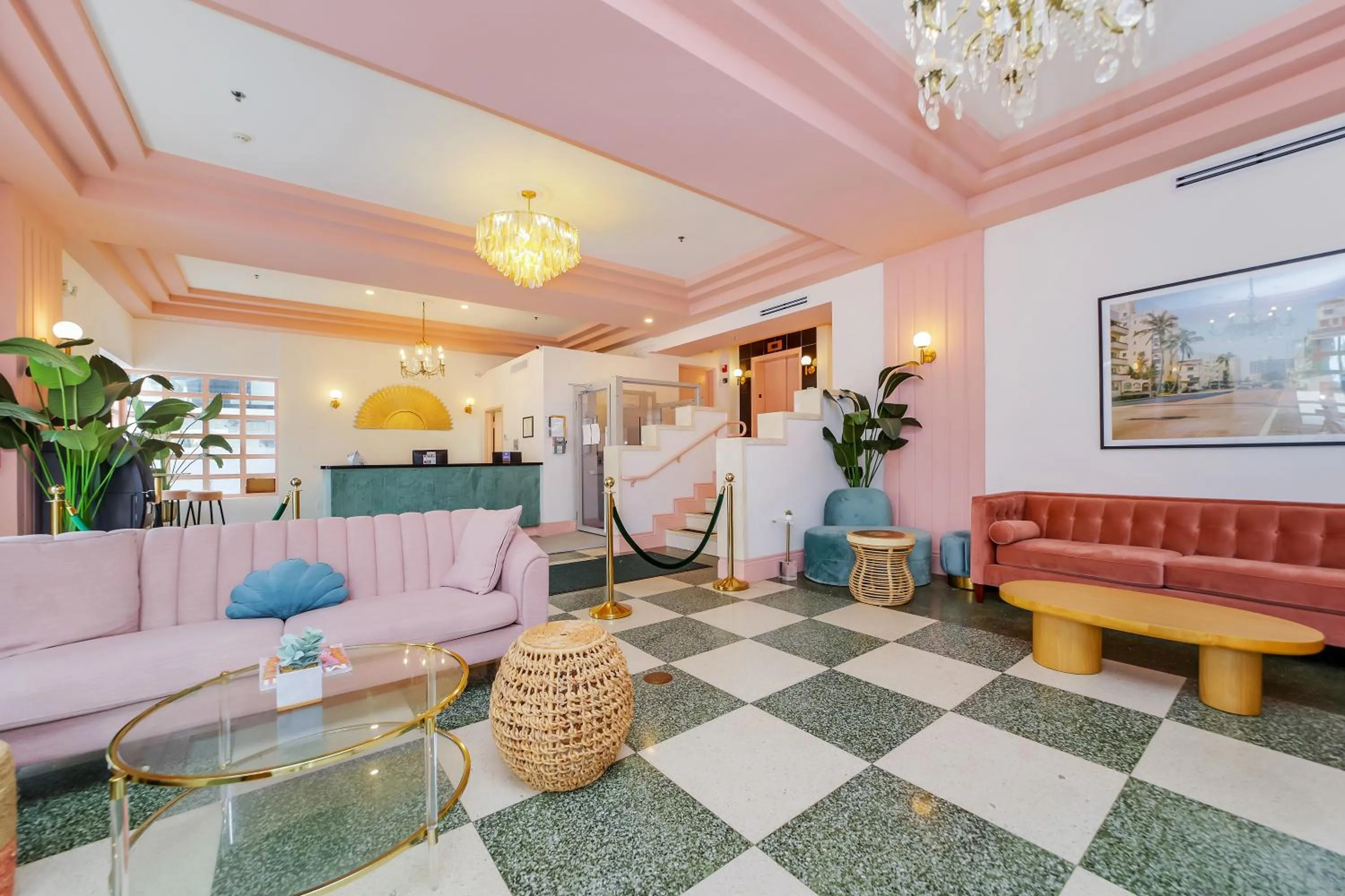 Lobby or reception in Ocean Spray Hotel