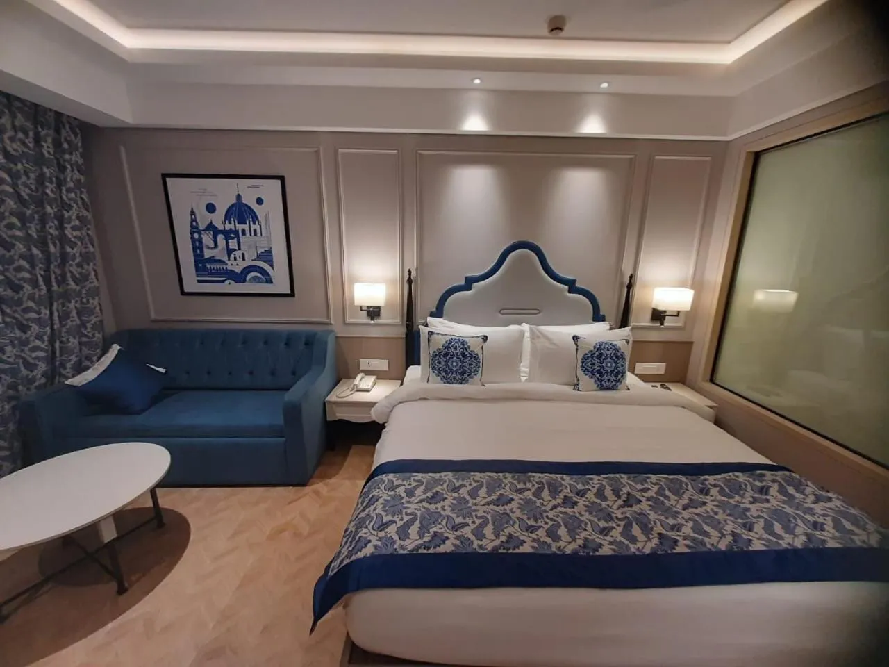 Bed in Meritas Auberge Calangute Goa