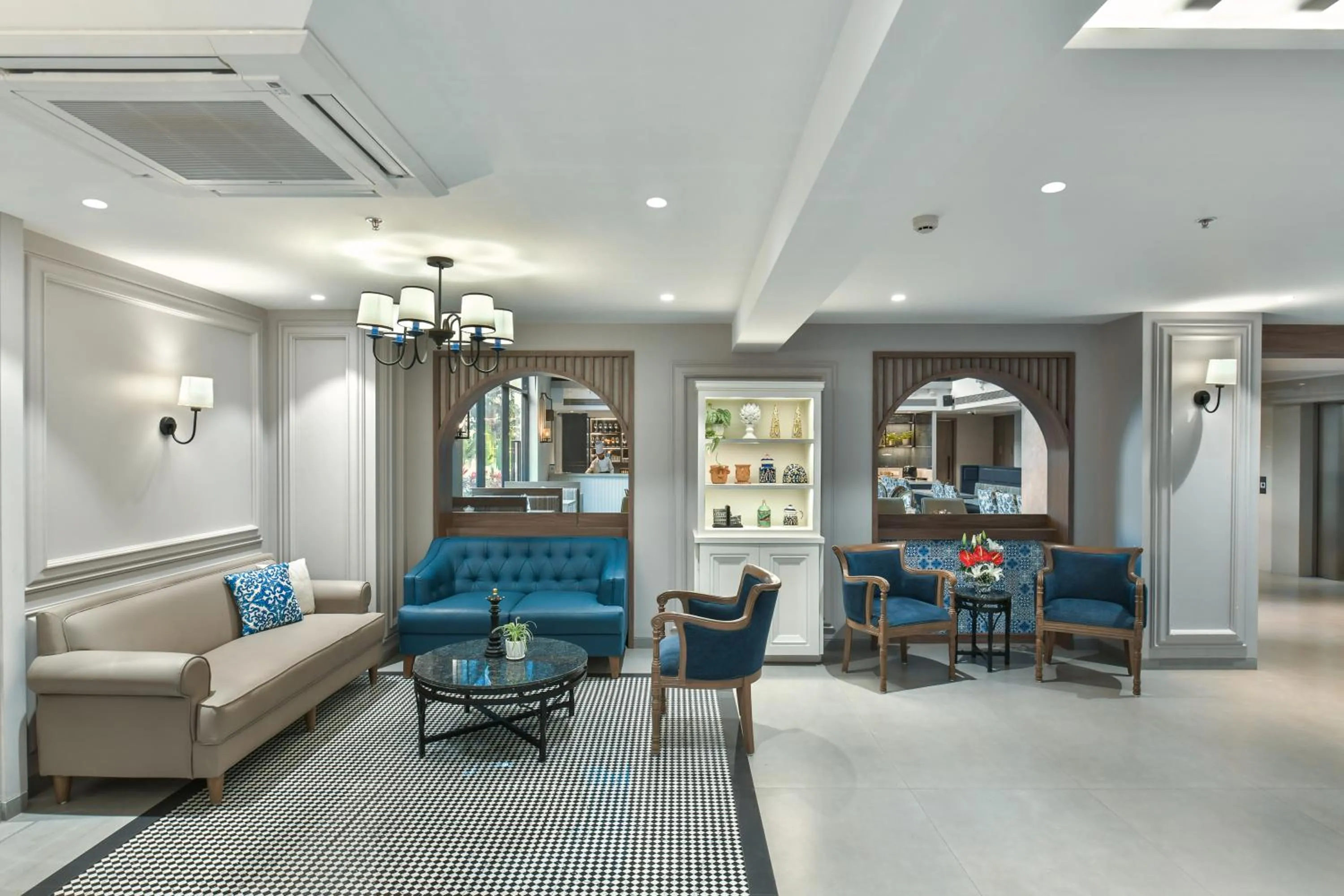 Lobby or reception in Meritas Auberge Calangute Goa