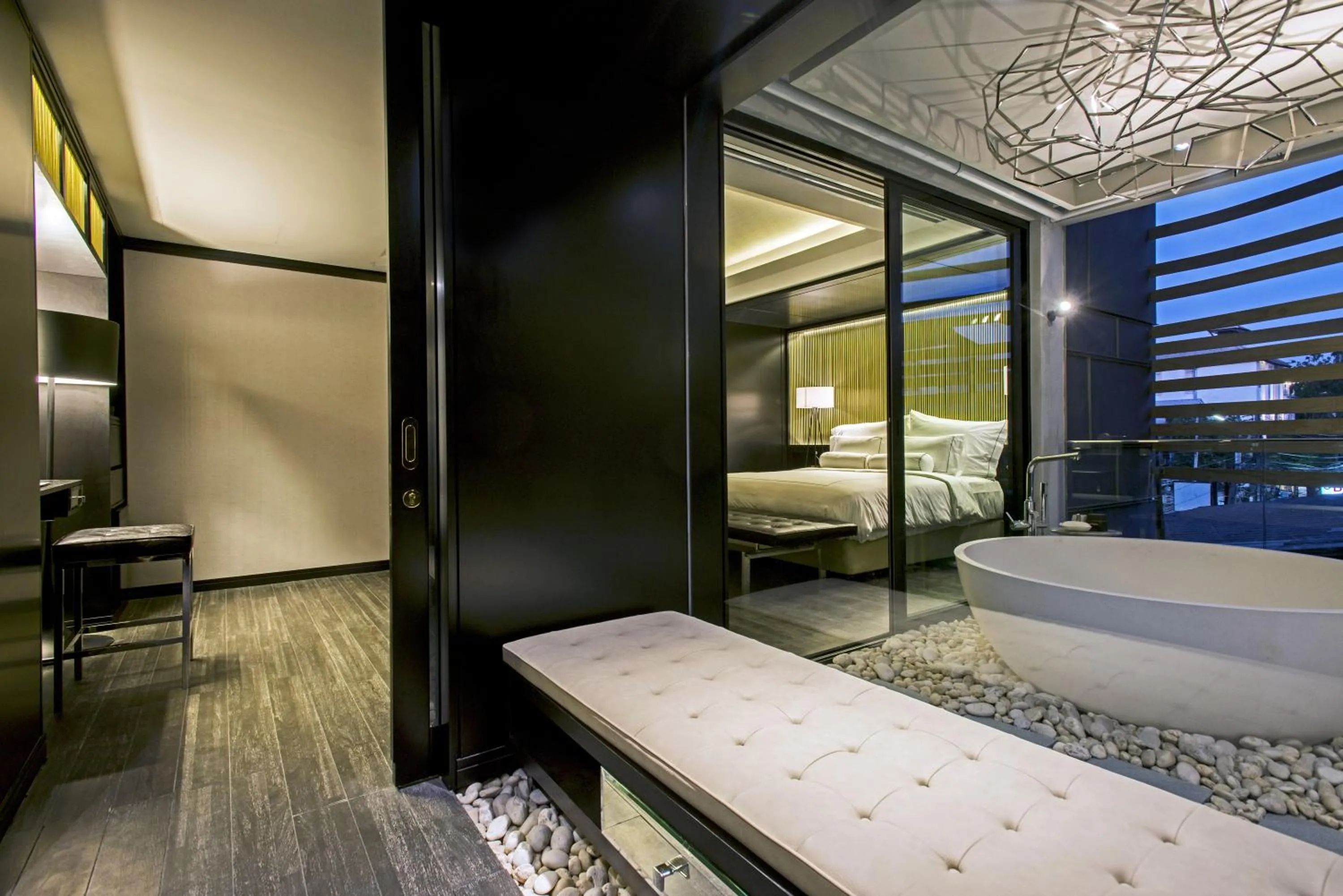 Bedroom, Bed in AMANOR Hotel Chiang Mai