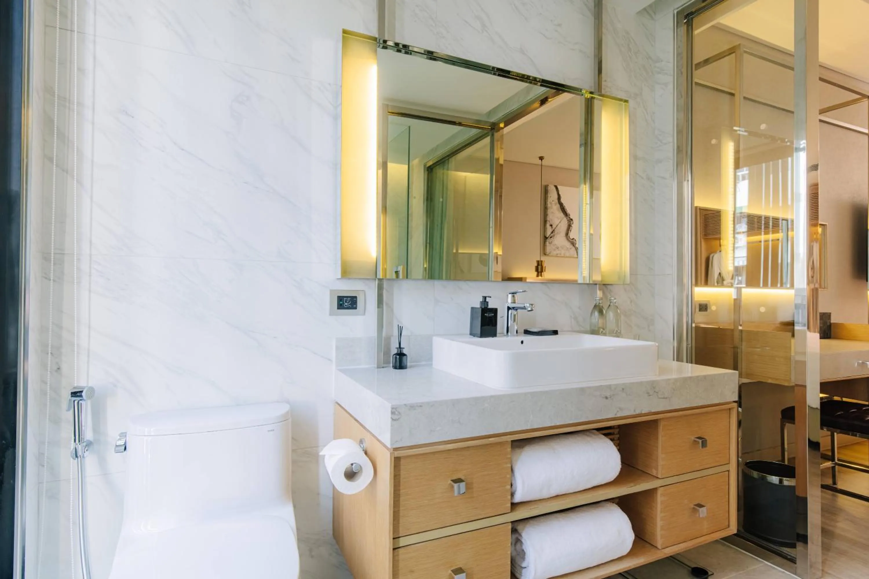 Toilet in AMANOR Hotel Chiang Mai