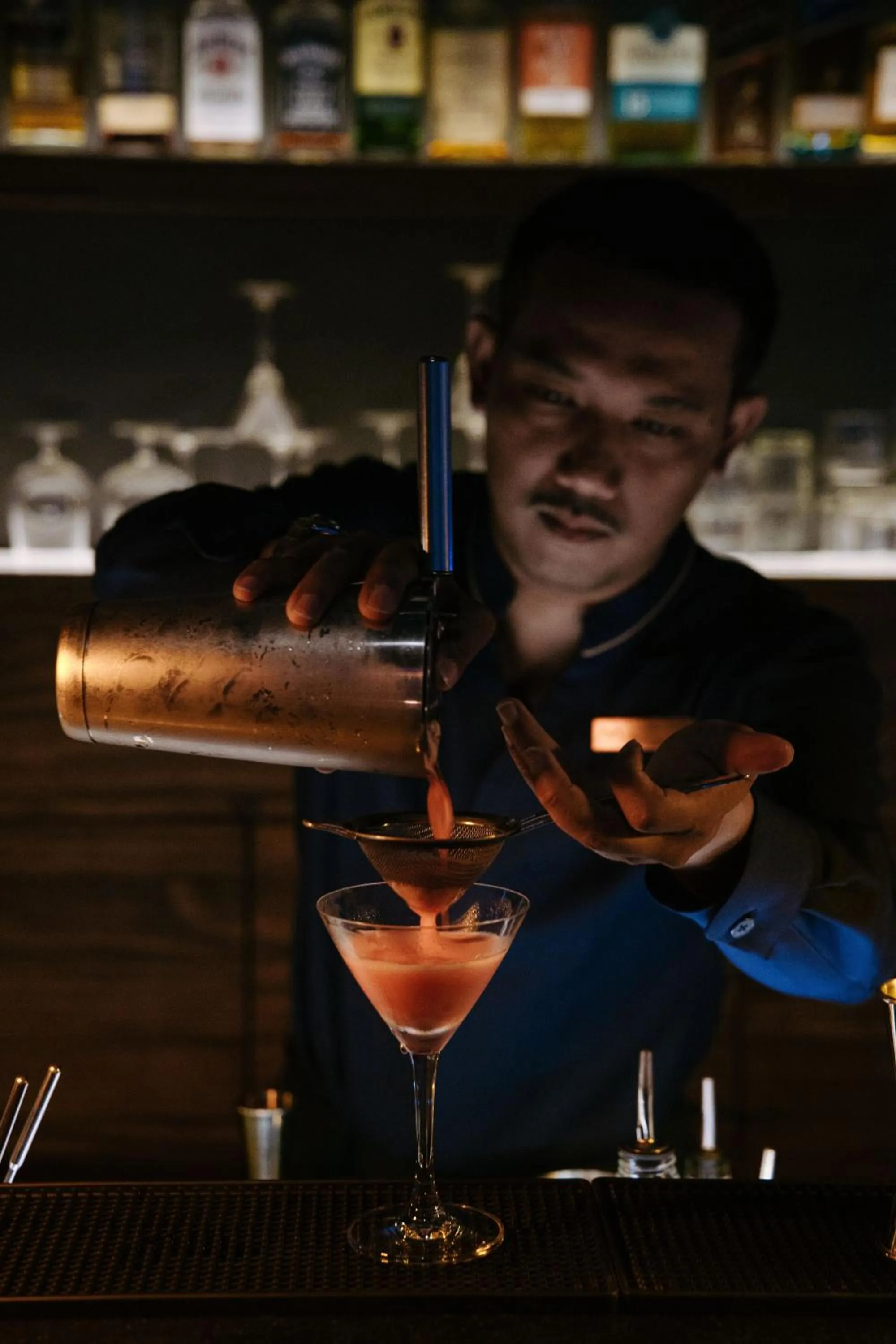 Lounge or bar in AMANOR Hotel Chiang Mai