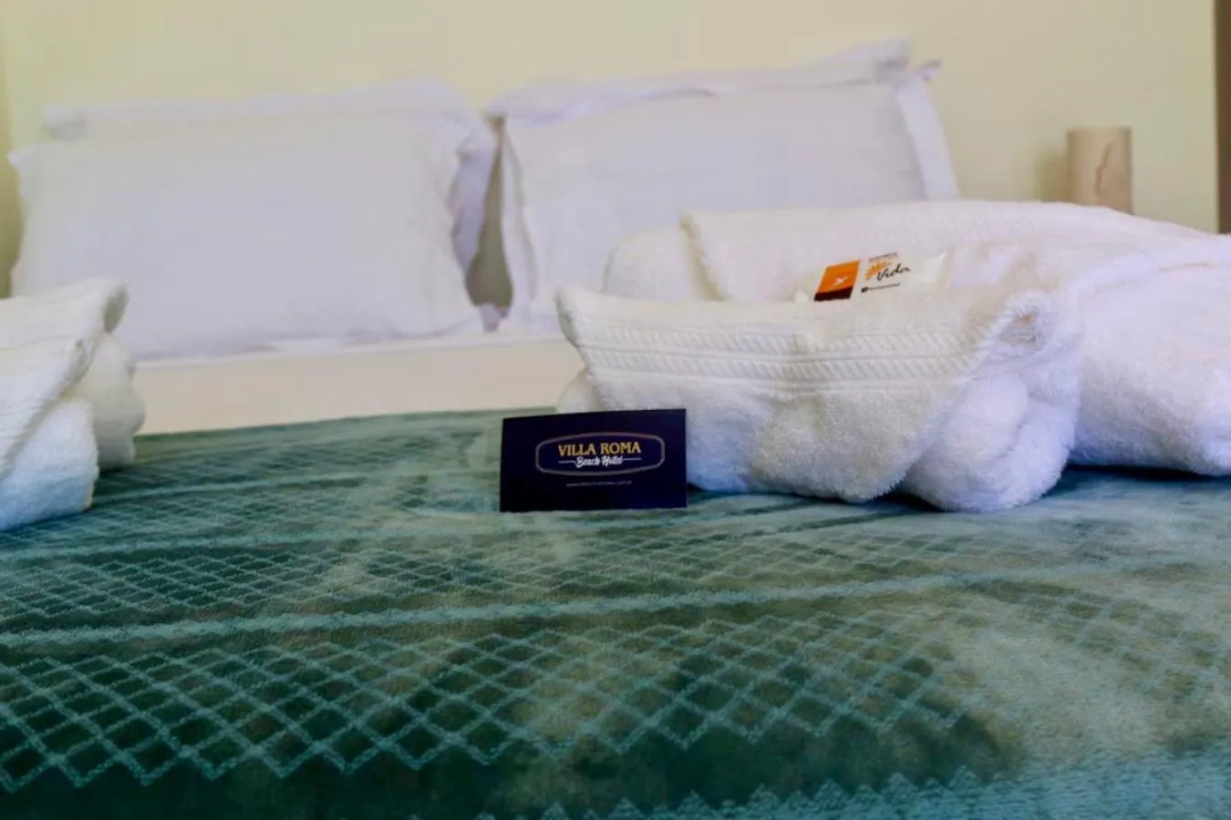 Bed in Hotel Villa Roma Beach Cumbuco