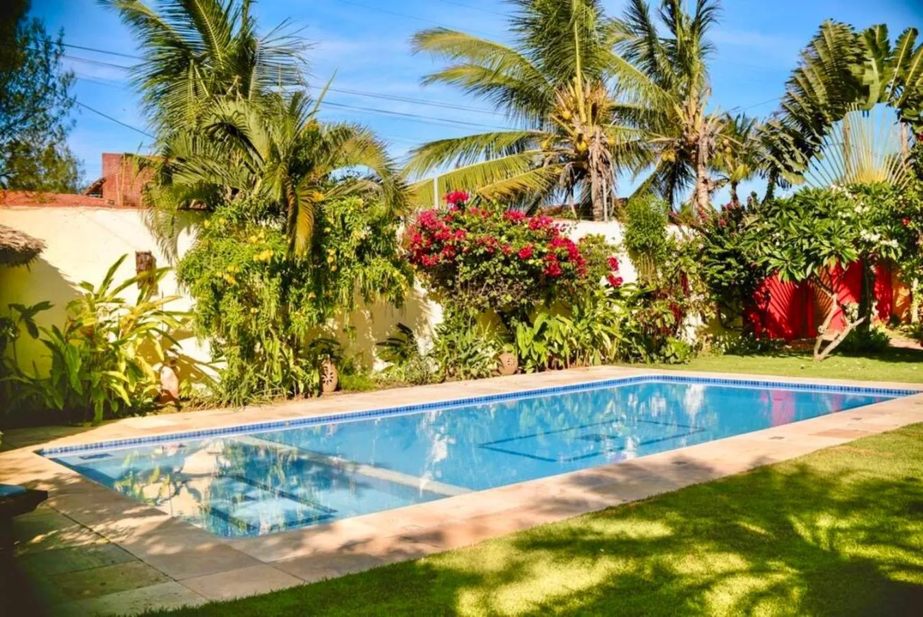 Garden in Hotel Villa Roma Beach Cumbuco