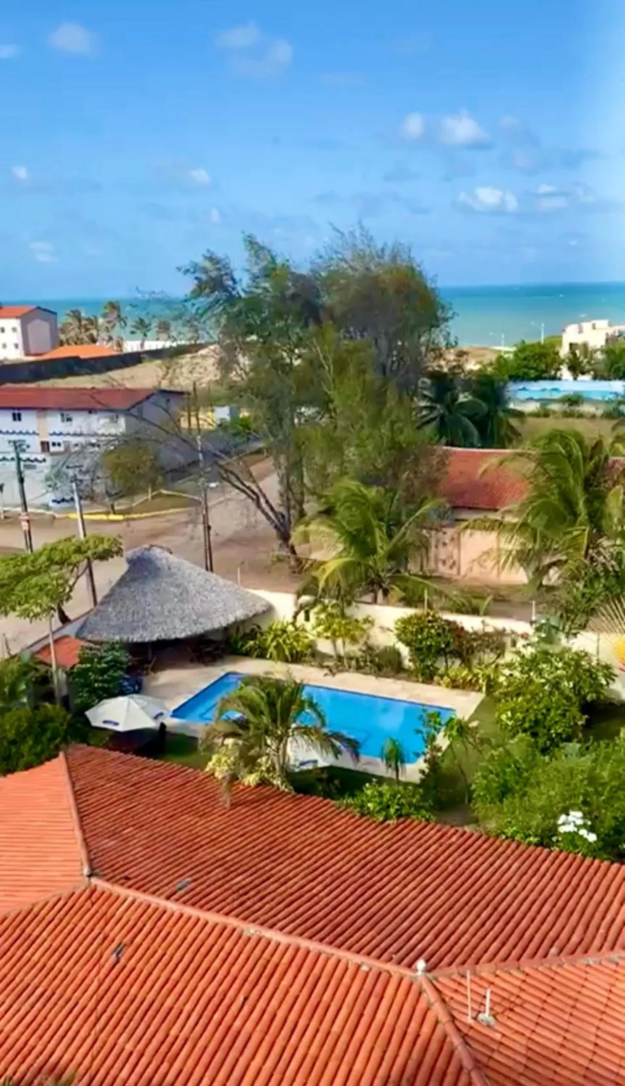 Sea view in Hotel Villa Roma Beach Cumbuco