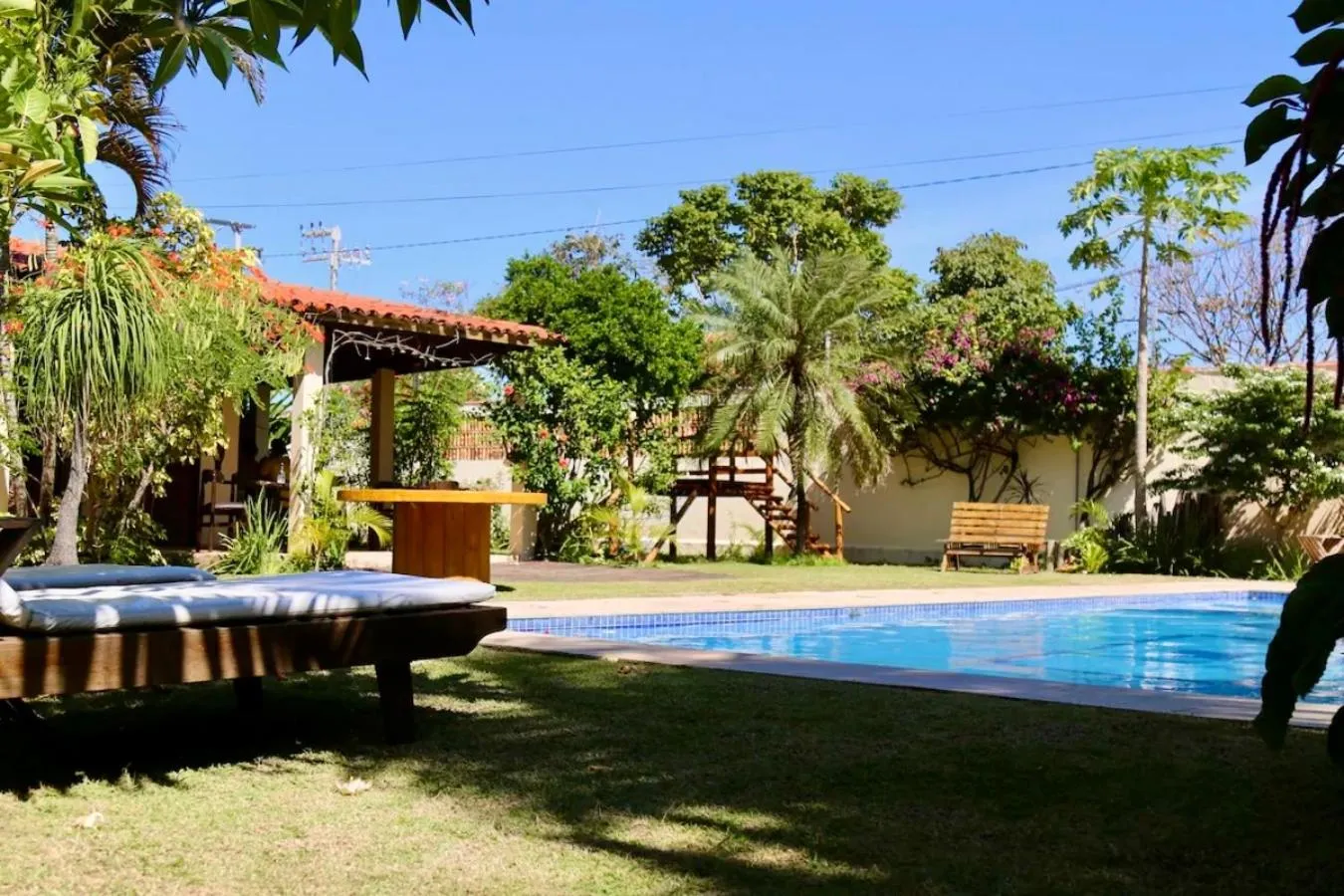 Garden in Hotel Villa Roma Beach Cumbuco