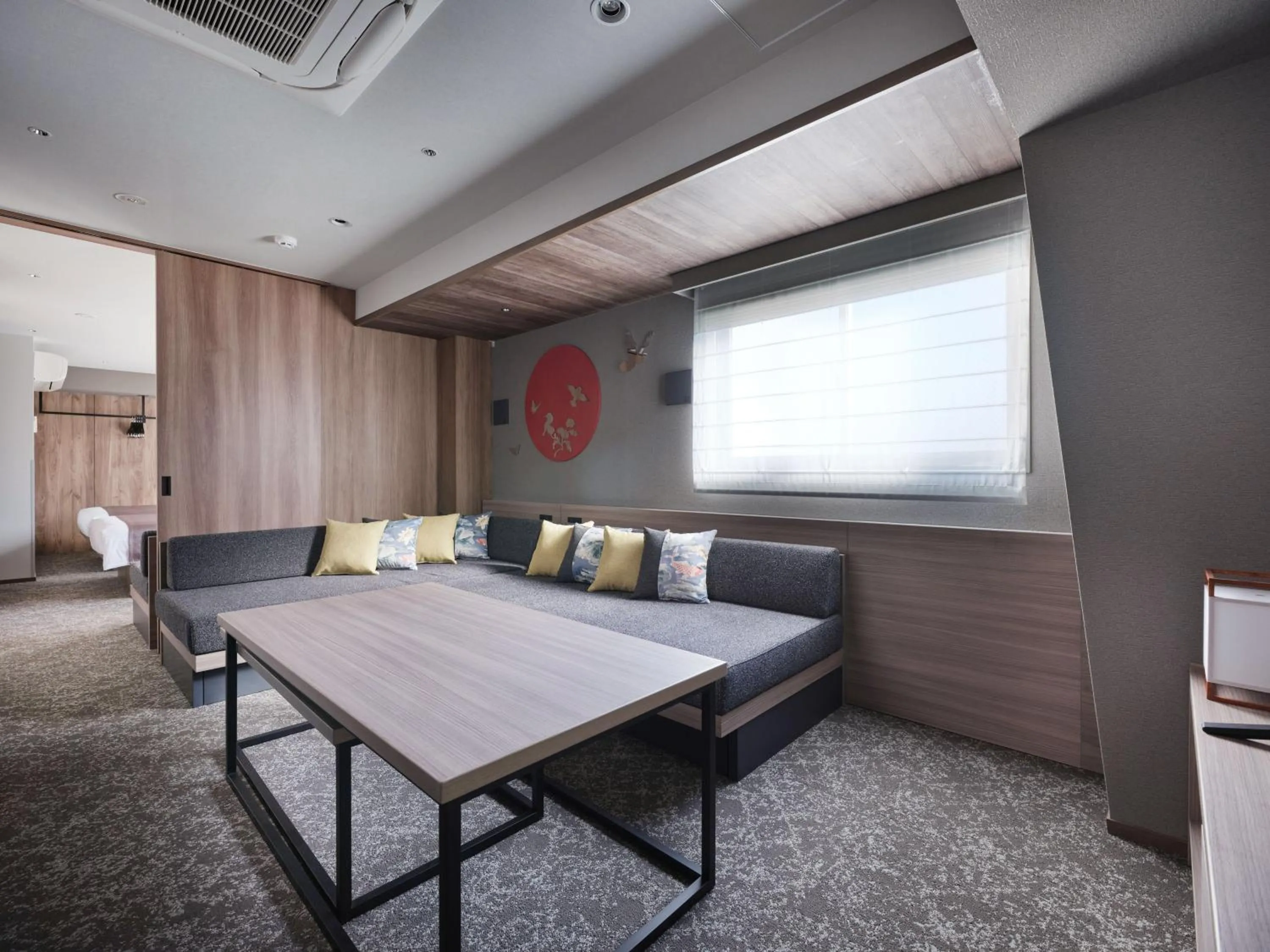 Bed in MONday Apart Premium Kyoto Sta Kamogawa