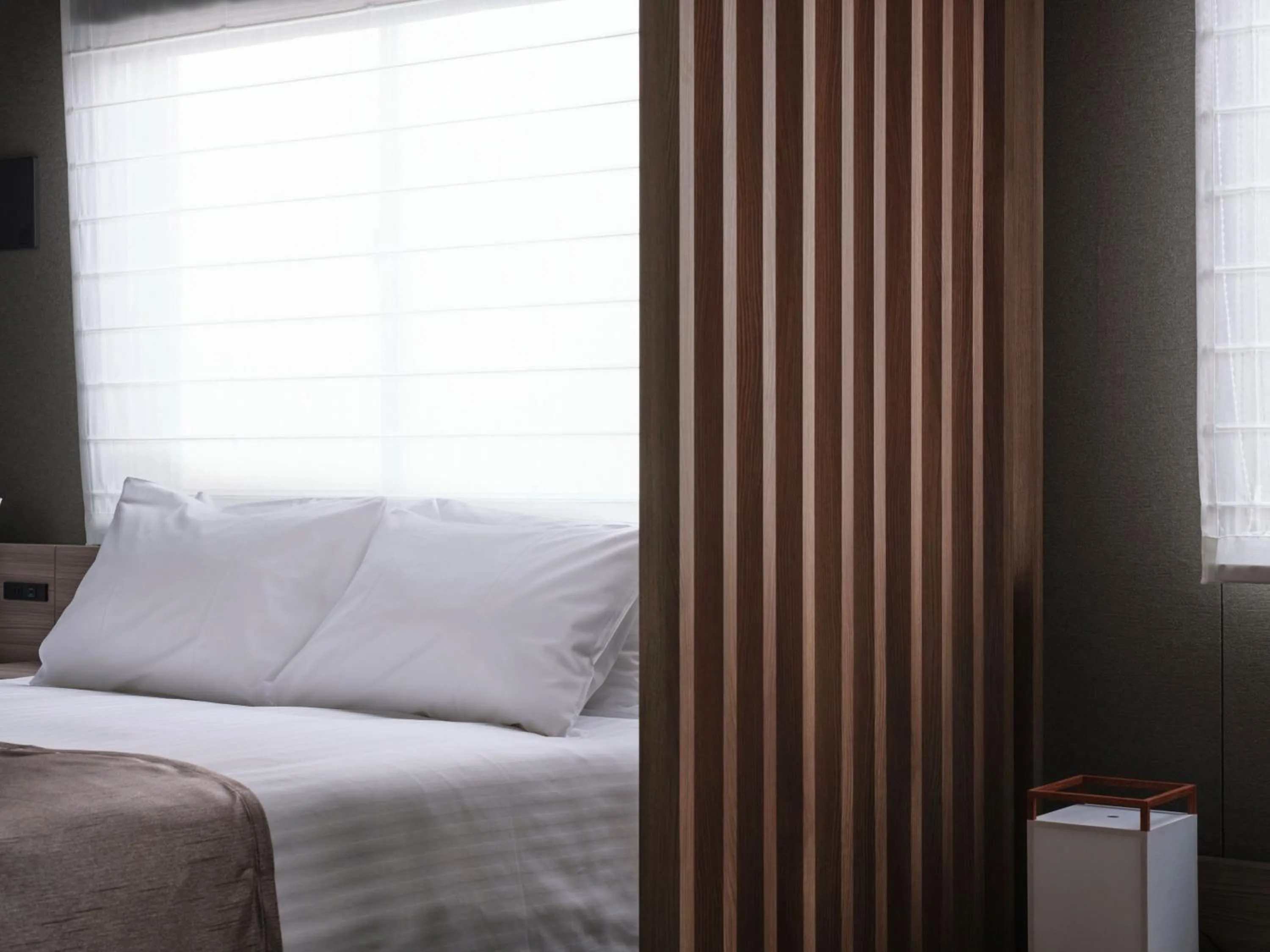 Bed in MONday Apart Premium Kyoto Sta Kamogawa