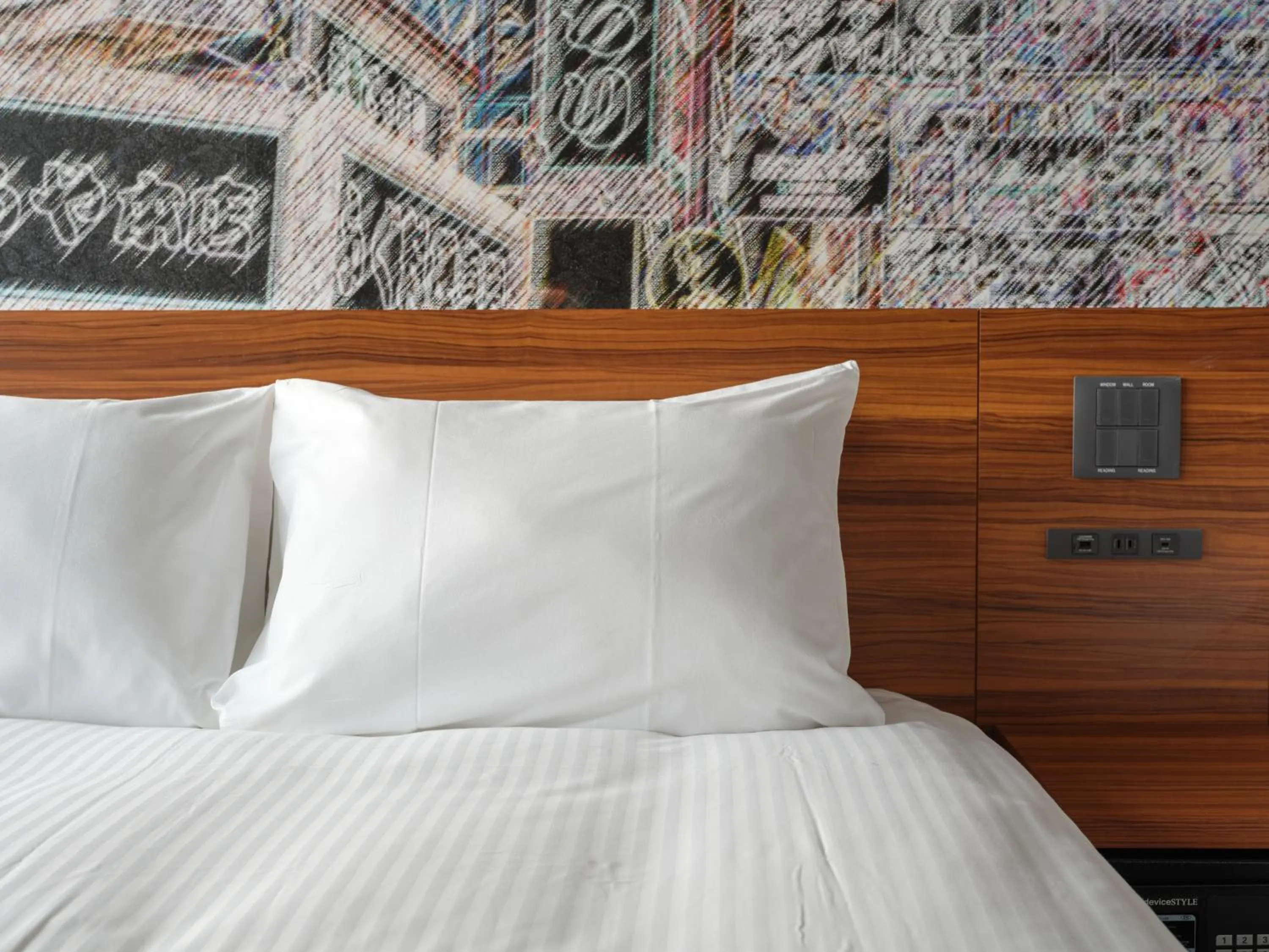 Bed in MONday Apart Premium OSAKA NAMBA WEST