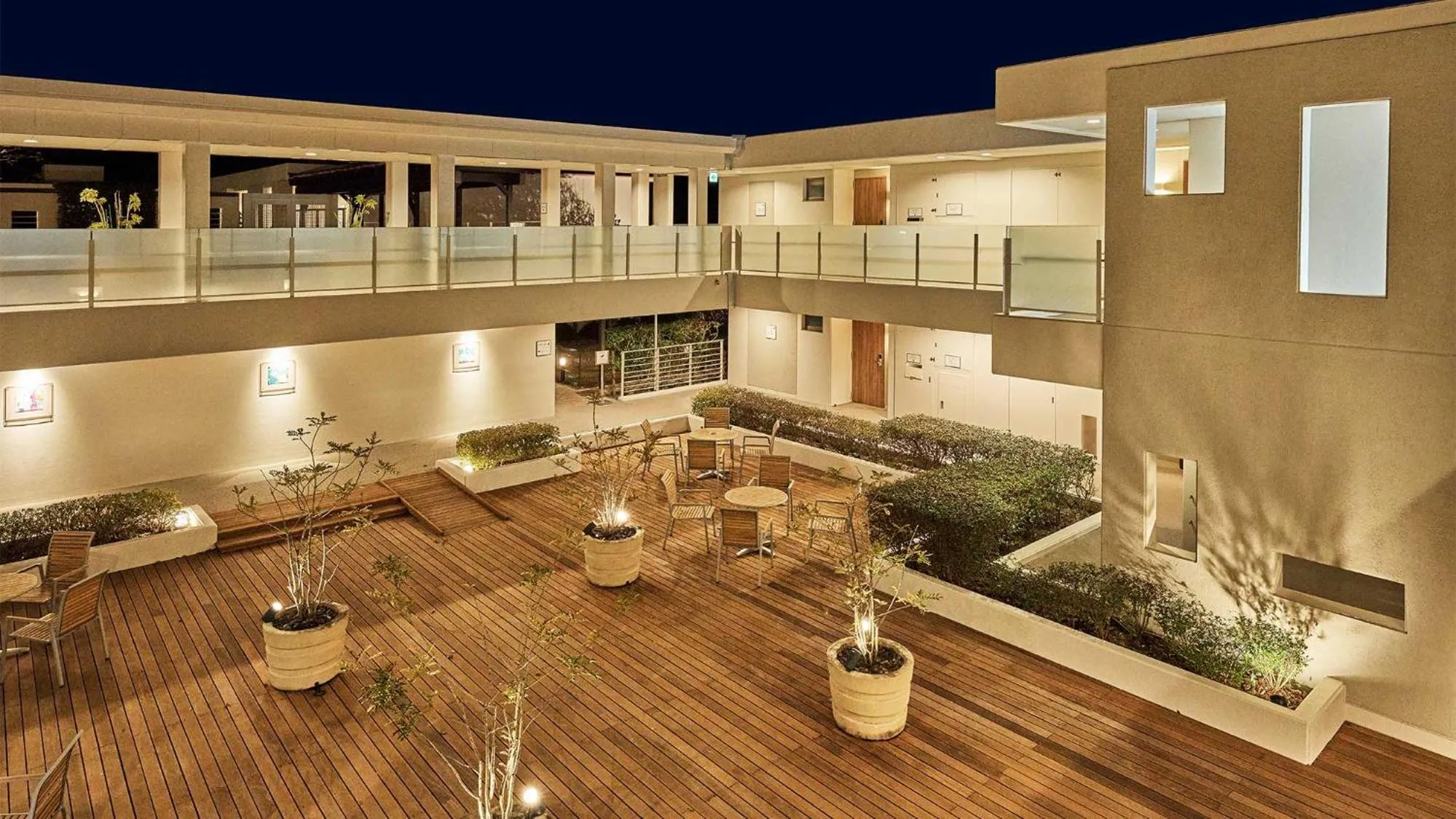 Inner courtyard view in Tokyu Vacations Izukougen