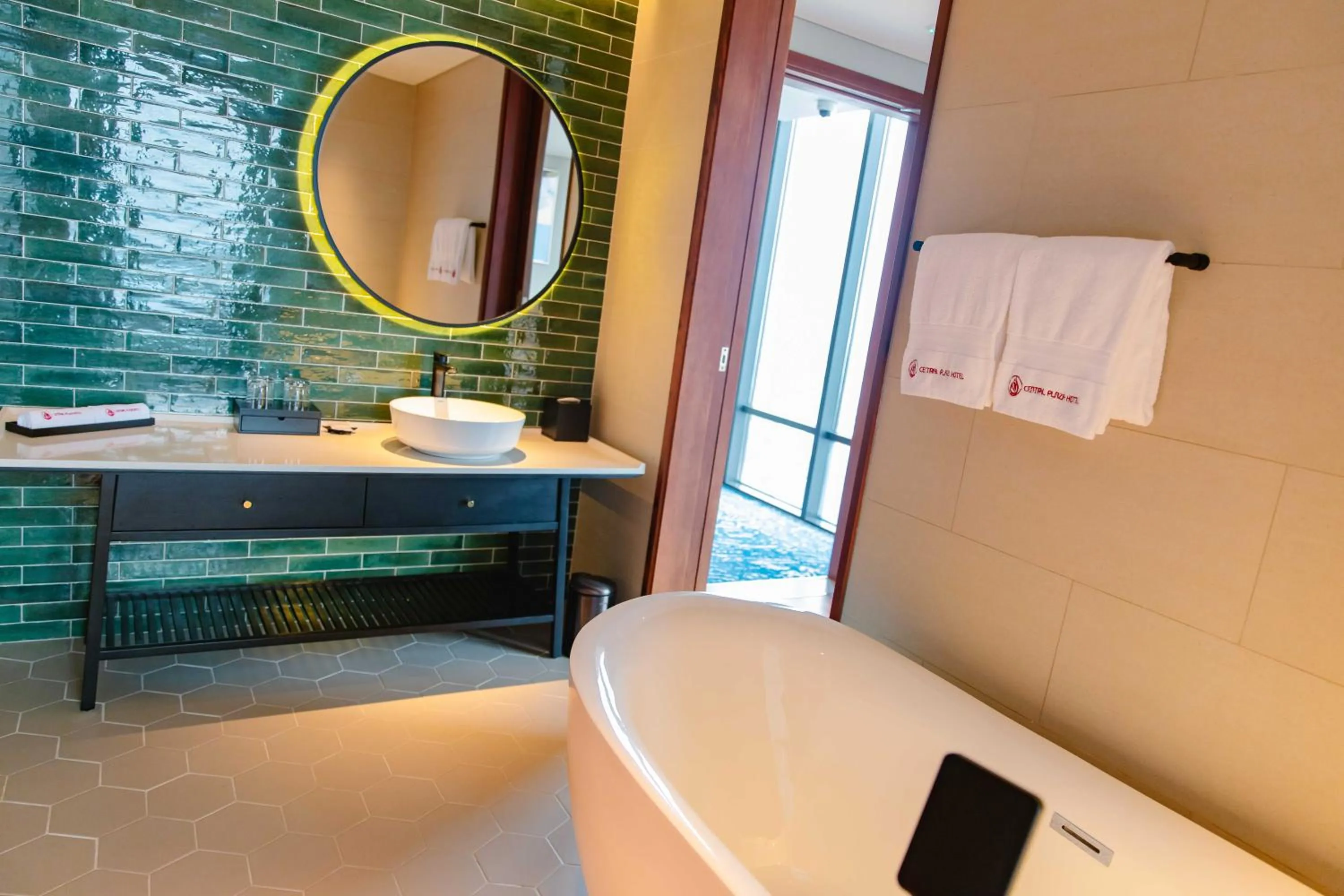 Bathroom in CENTRAL PLAZA HOTEL - Mỹ Tho