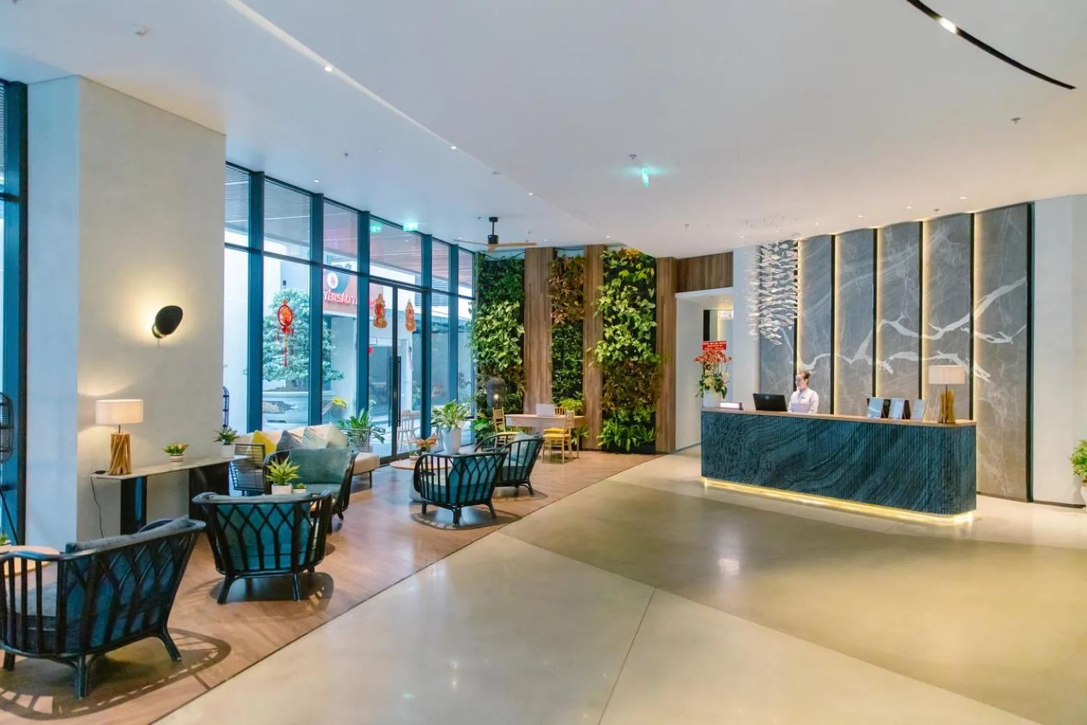 Seating area in CENTRAL PLAZA HOTEL - Mỹ Tho