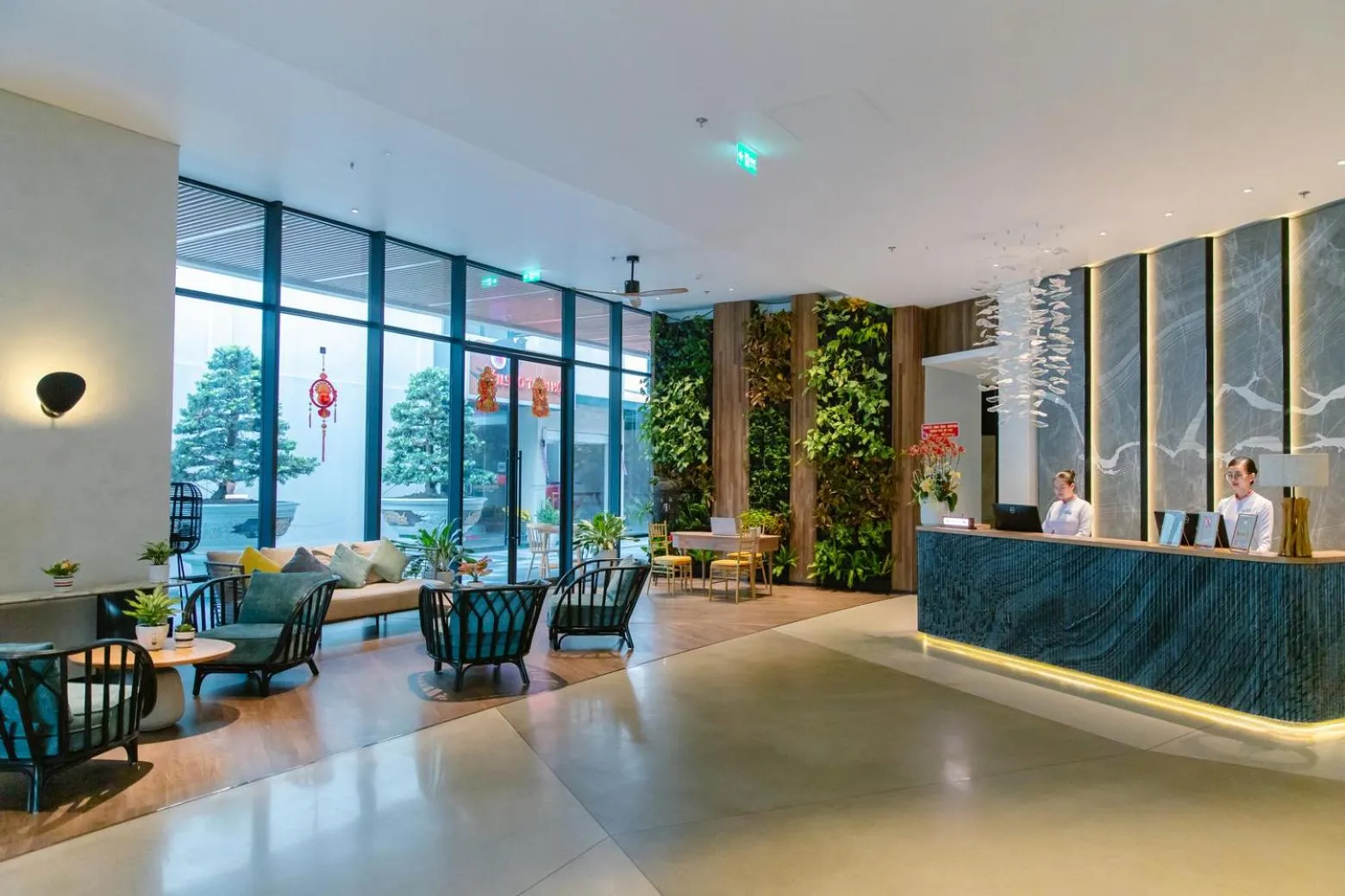 Lobby or reception in CENTRAL PLAZA HOTEL - Mỹ Tho