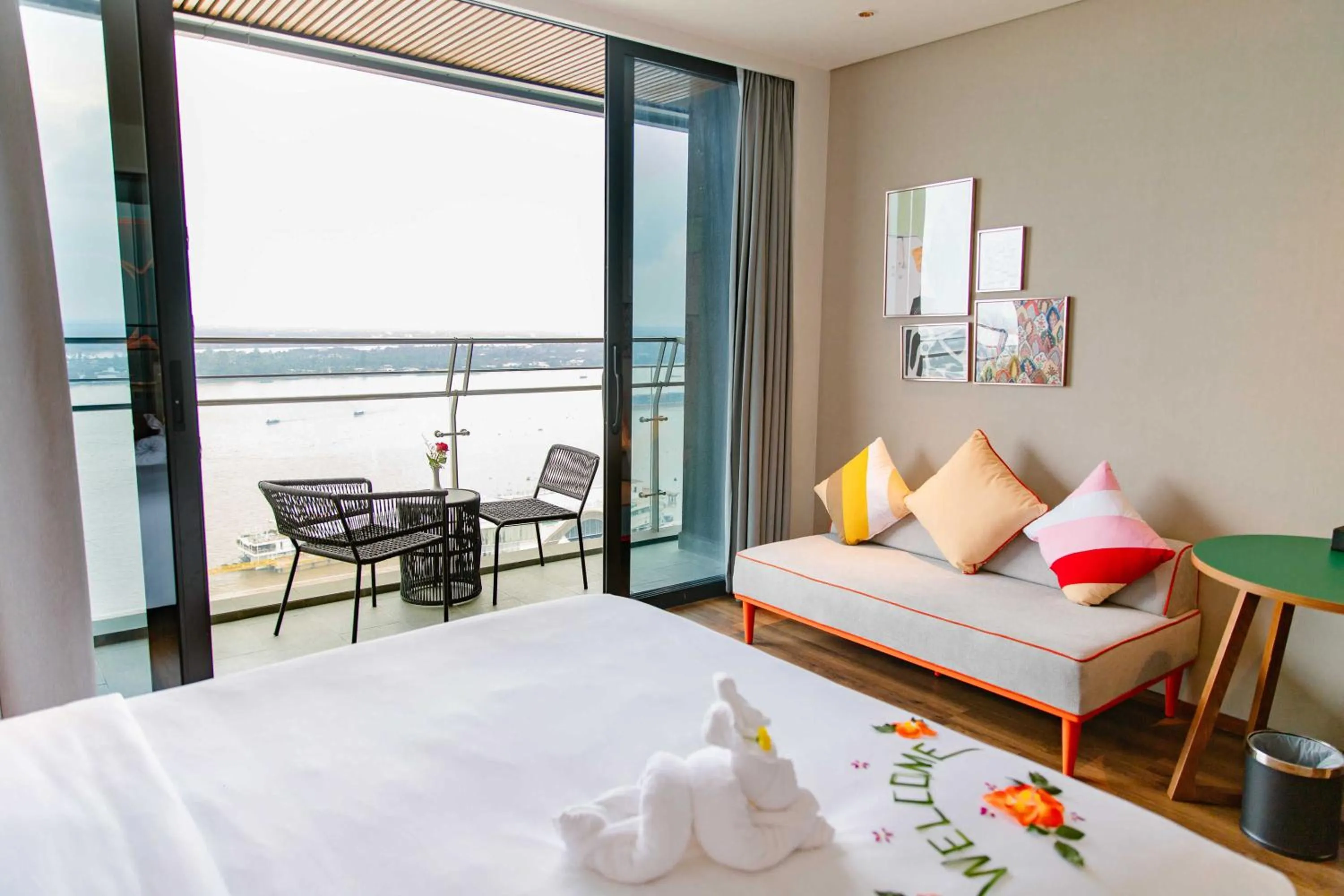 Bed in CENTRAL PLAZA HOTEL - Mỹ Tho