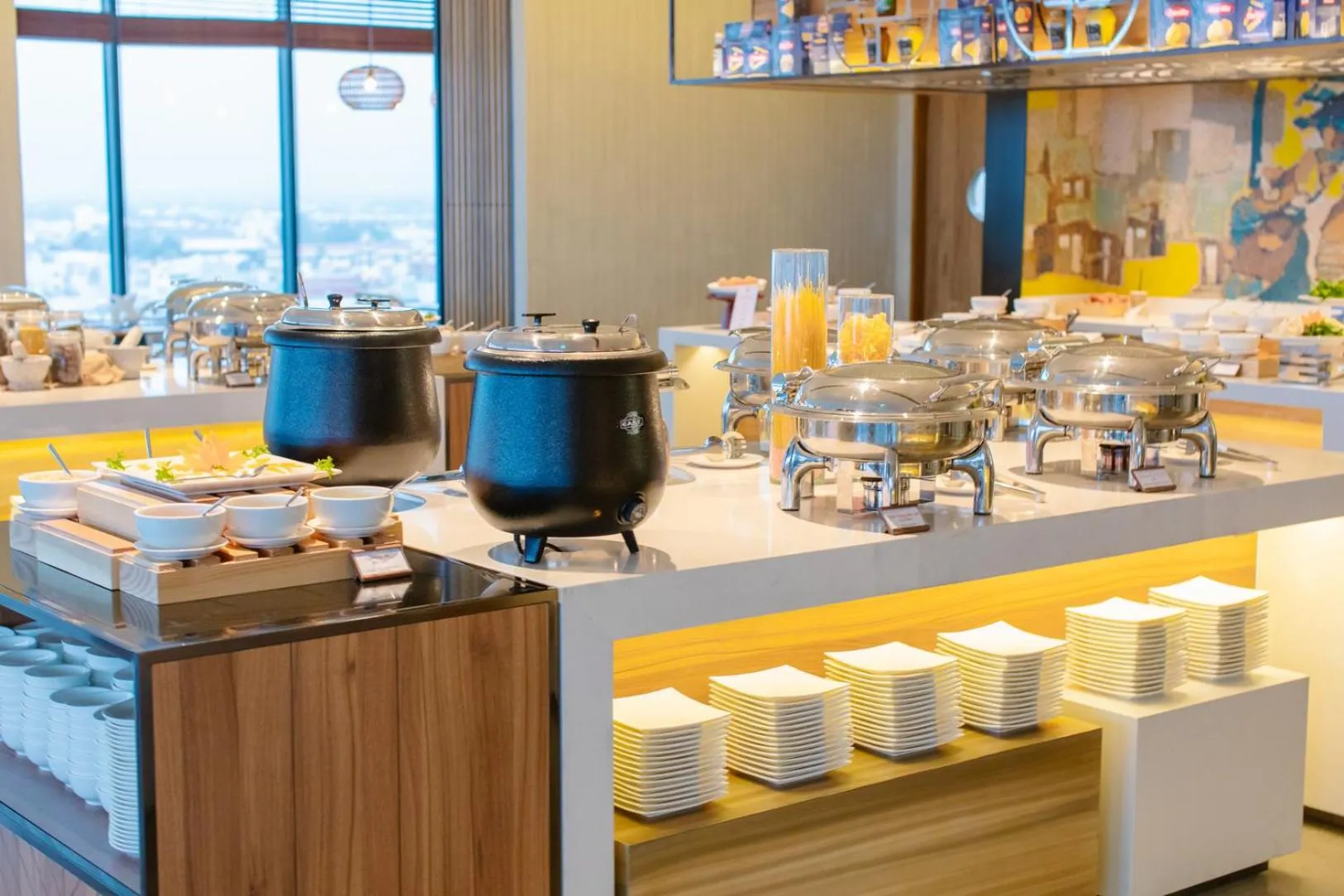 Breakfast in CENTRAL PLAZA HOTEL - Mỹ Tho