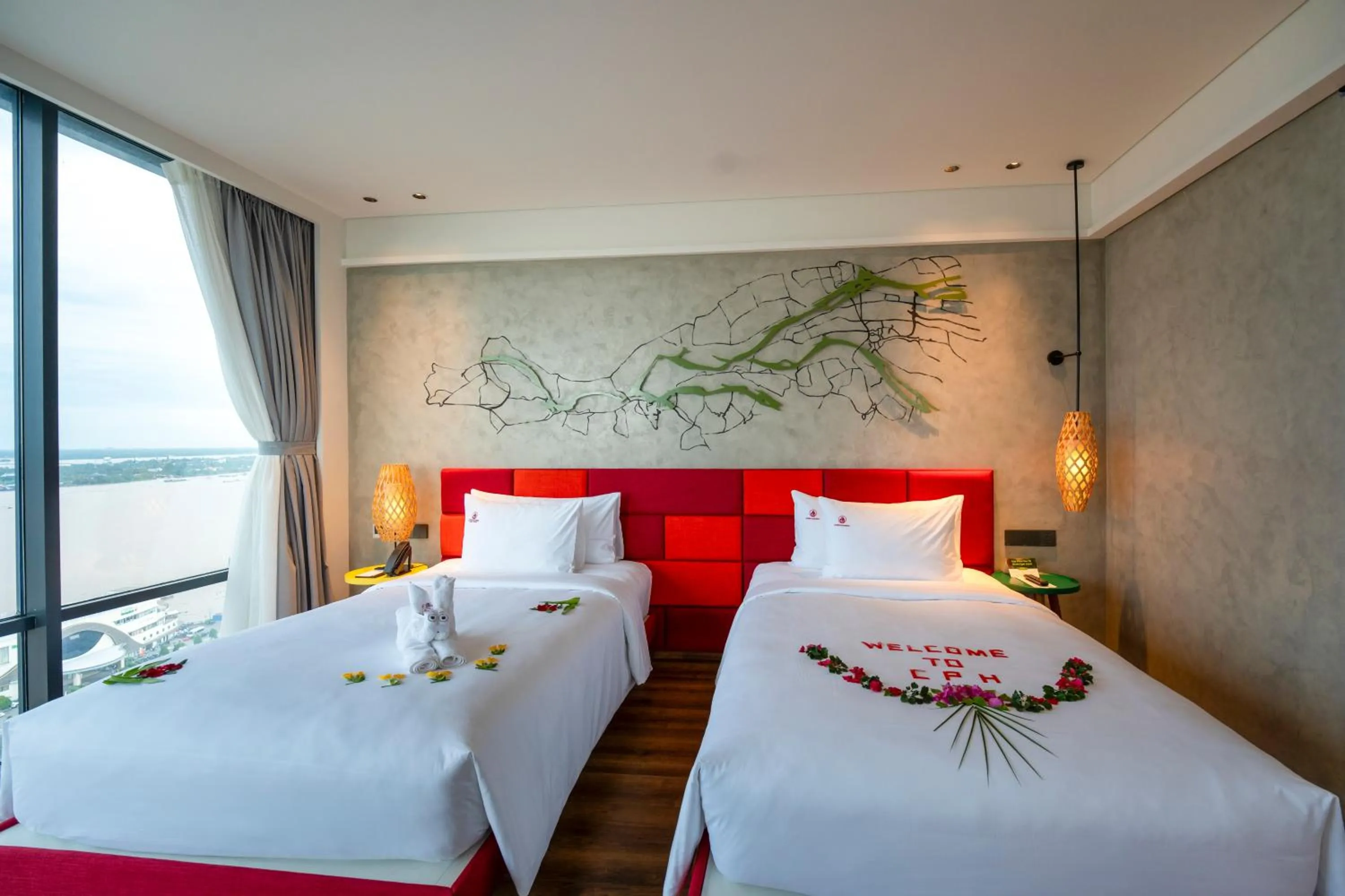 Bedroom, Bed in CENTRAL PLAZA HOTEL - Mỹ Tho