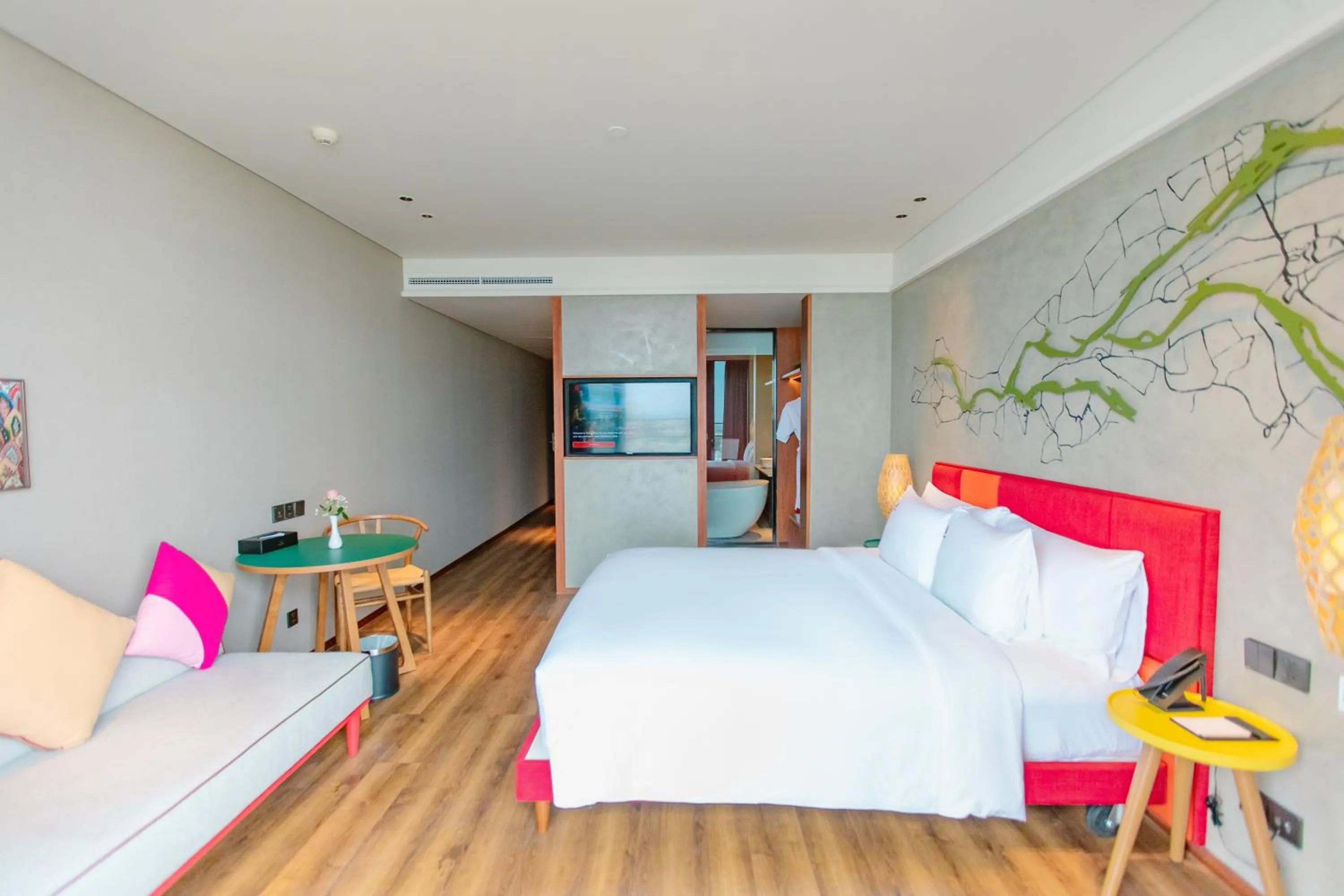 Bed in CENTRAL PLAZA HOTEL - Mỹ Tho