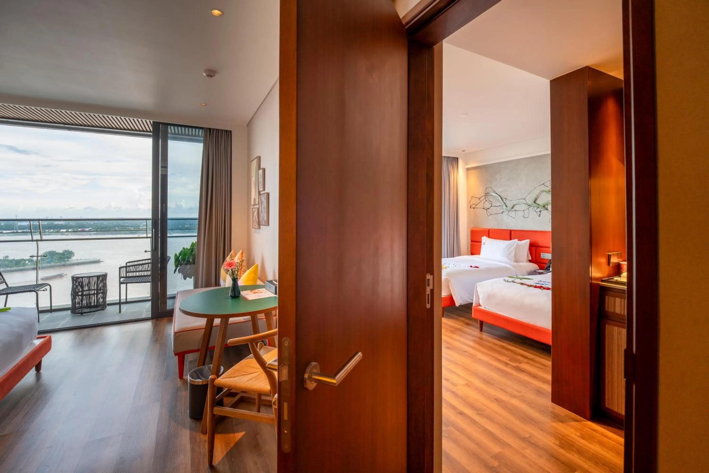 Photo of the whole room, Bed in CENTRAL PLAZA HOTEL - Mỹ Tho