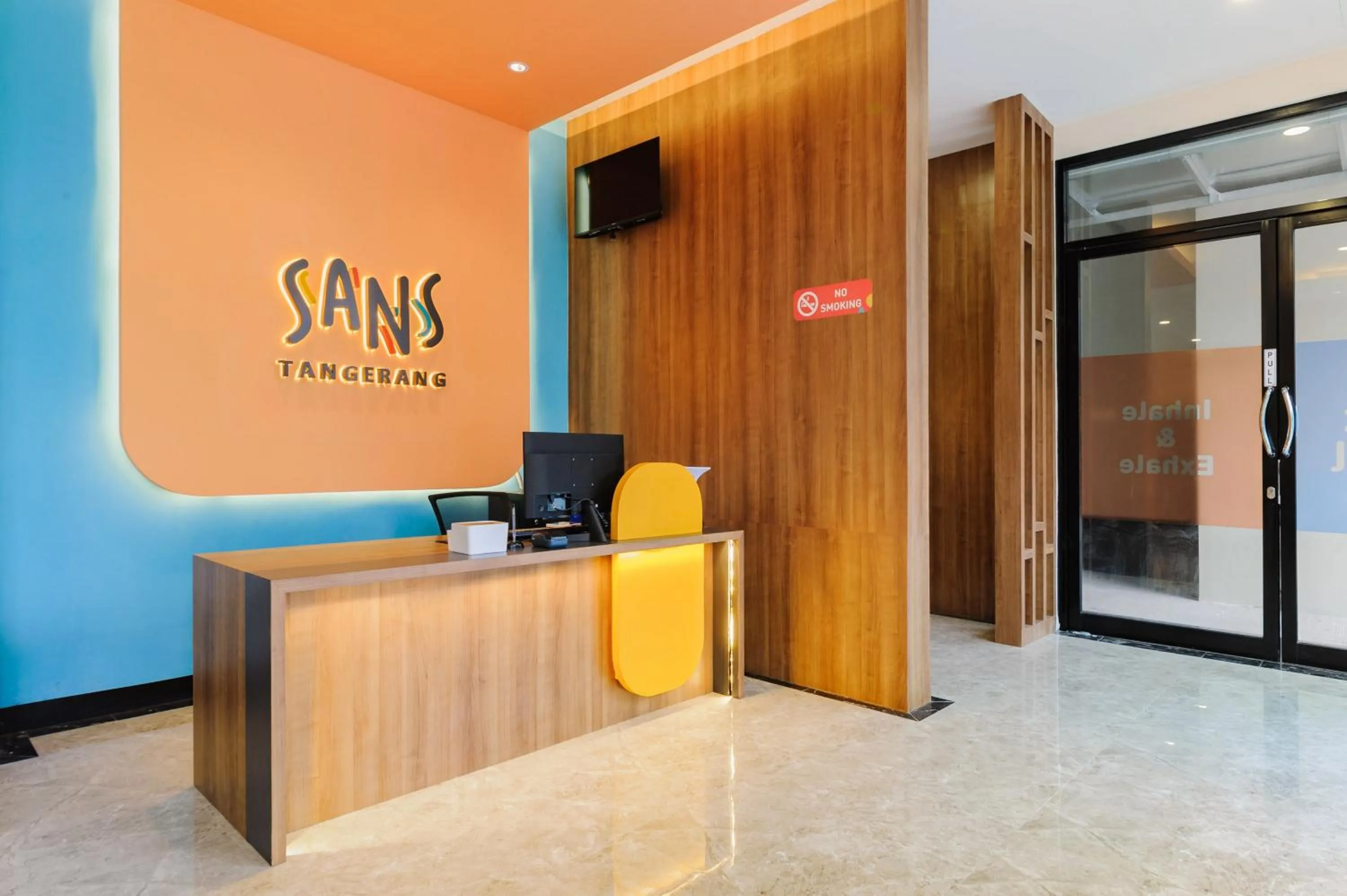 Lobby or reception in Sans Max Living Tangerang