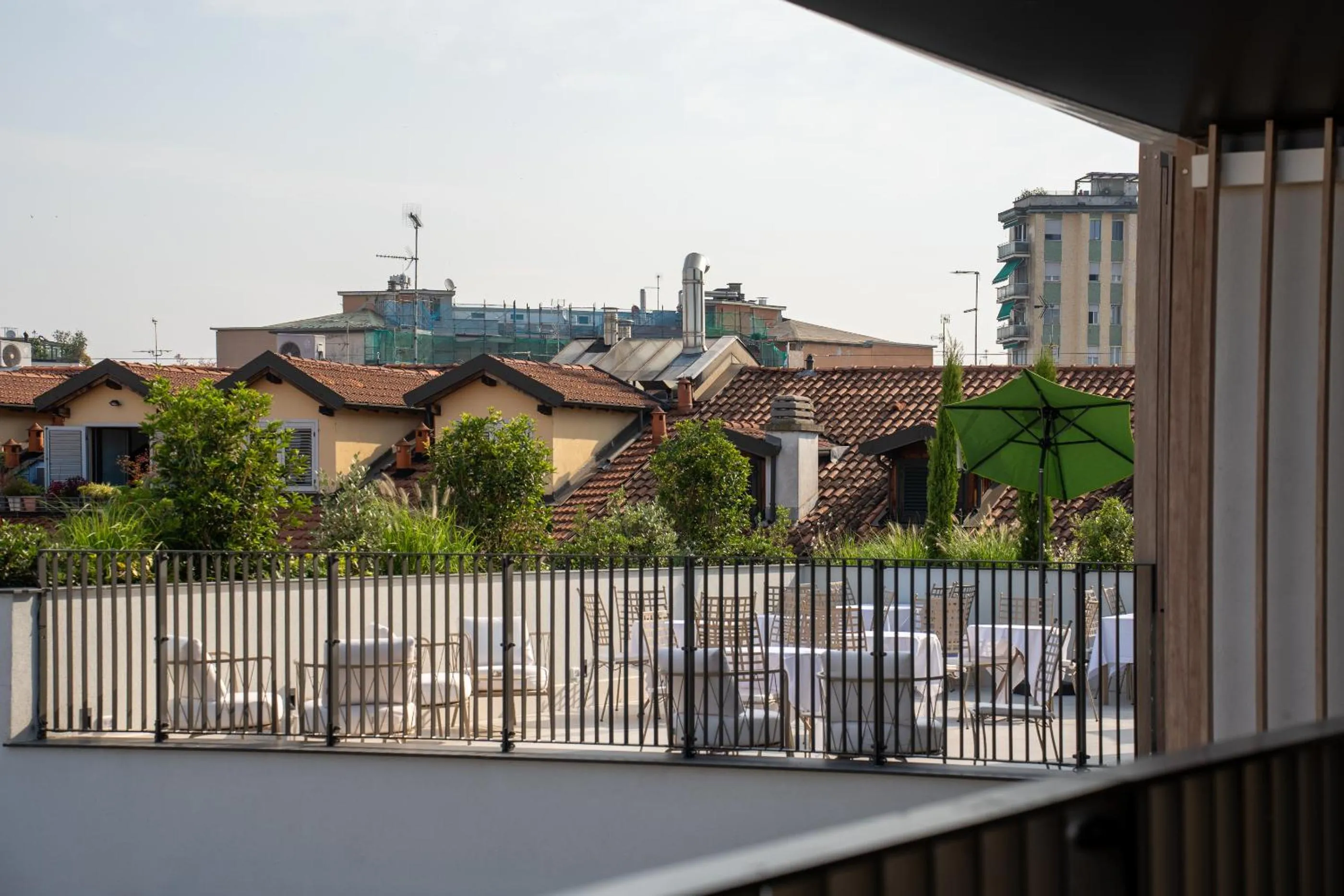 Balcony/Terrace in Hotel Calimala Milano
