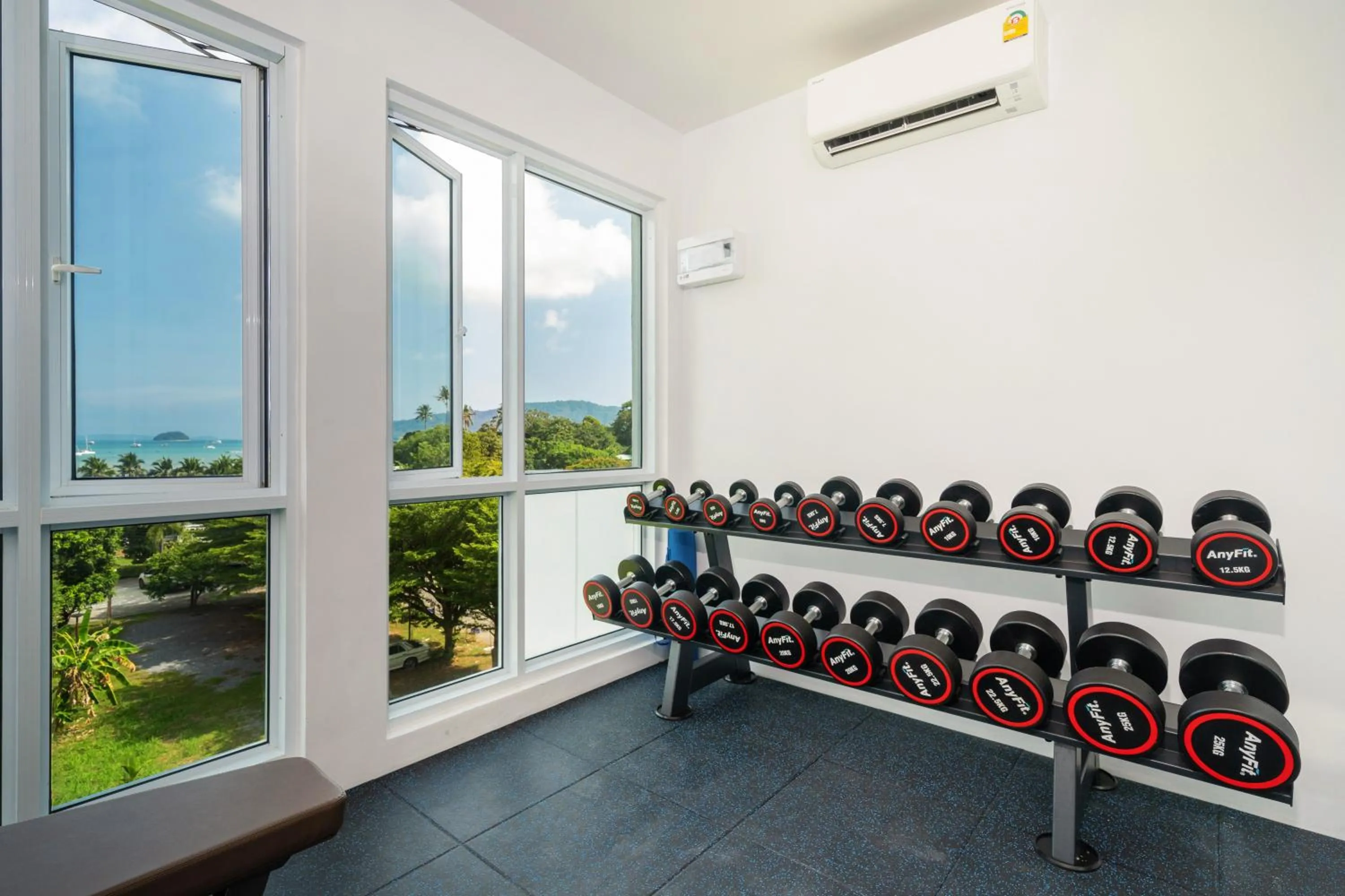 Fitness centre/facilities in Chalong Marina Bay View Phuket