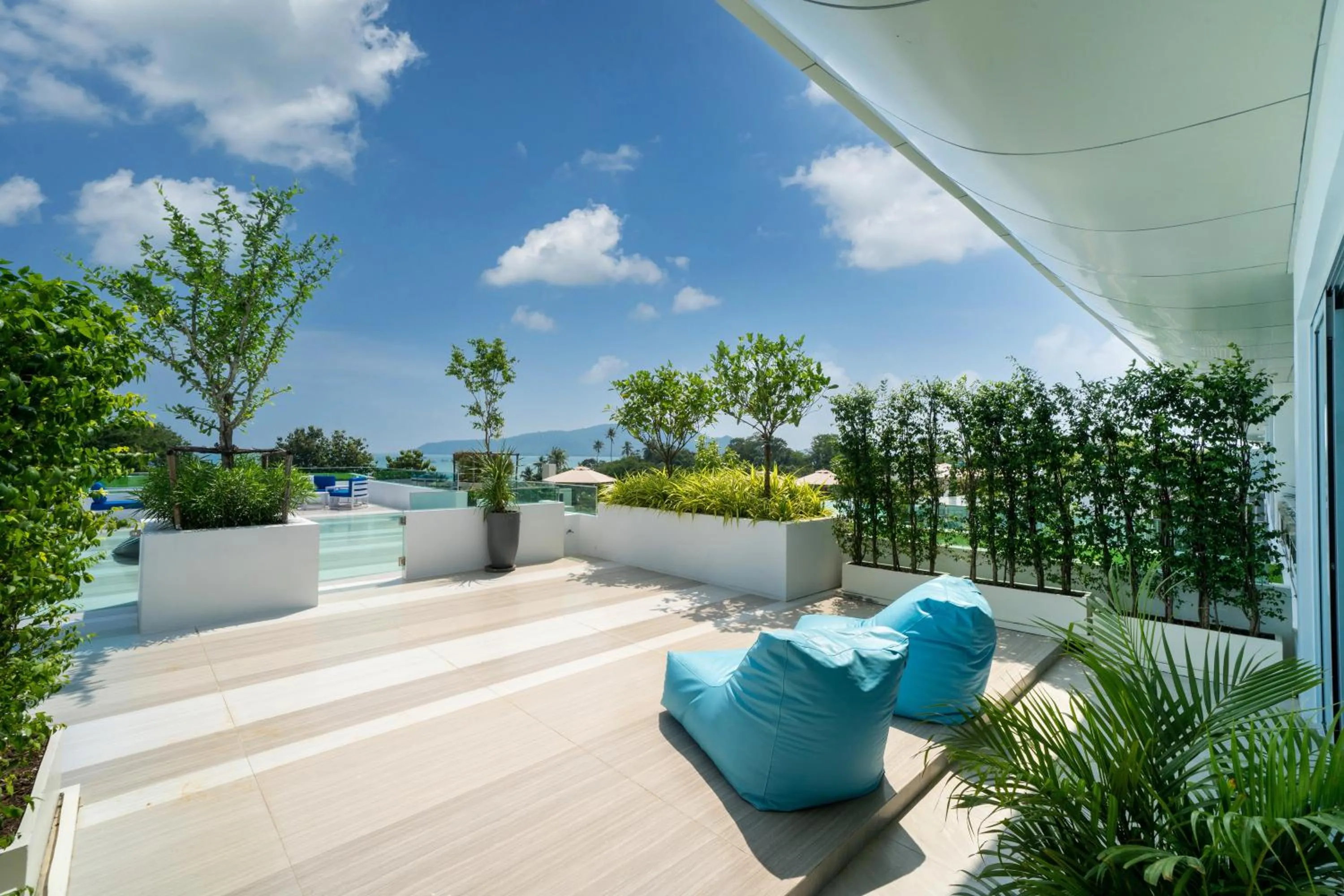 Patio in Chalong Marina Bay View Phuket