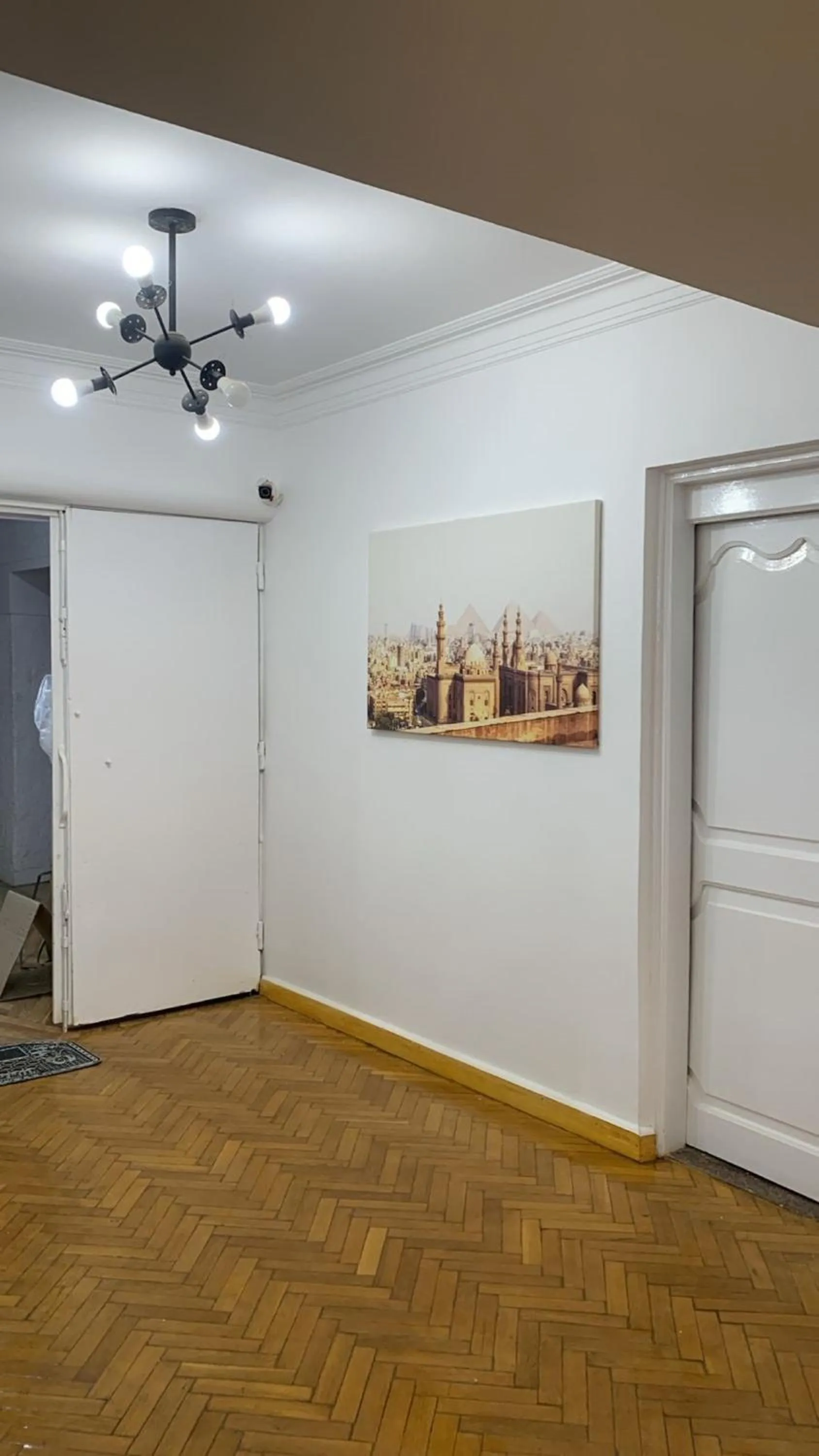 Facade/entrance in Pyramids Nights Hostel