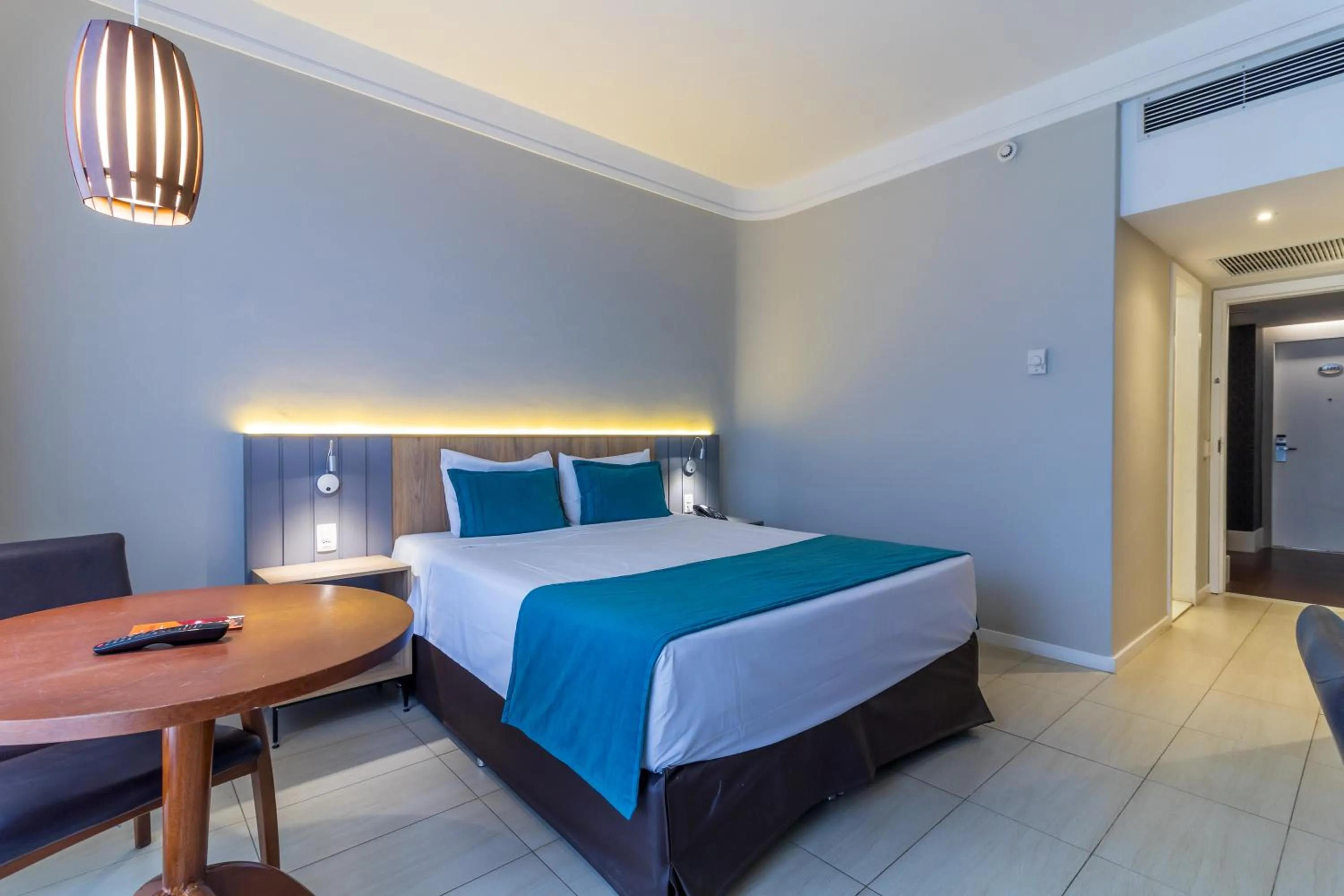 Bed in Parque Balneário Hotel Santos by Castelo Itaipava