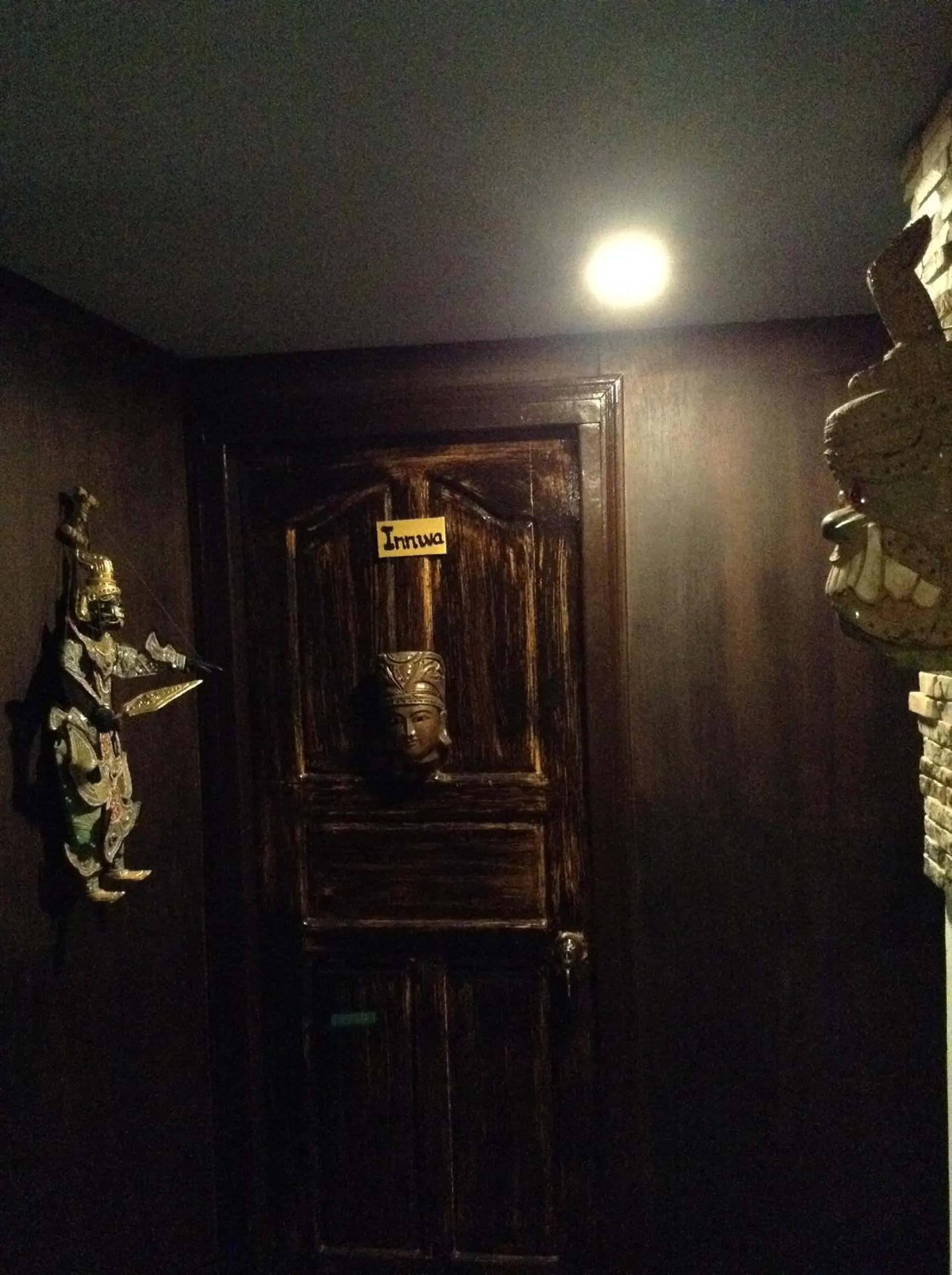 Decorative detail in Shannkalay Hostel