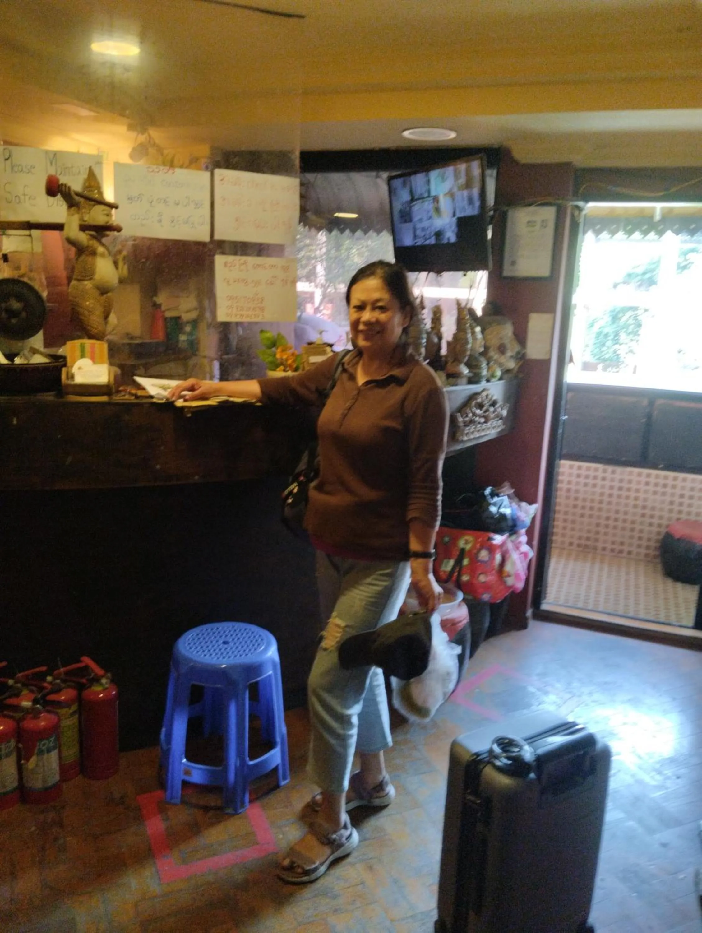 Living room in Shannkalay Hostel